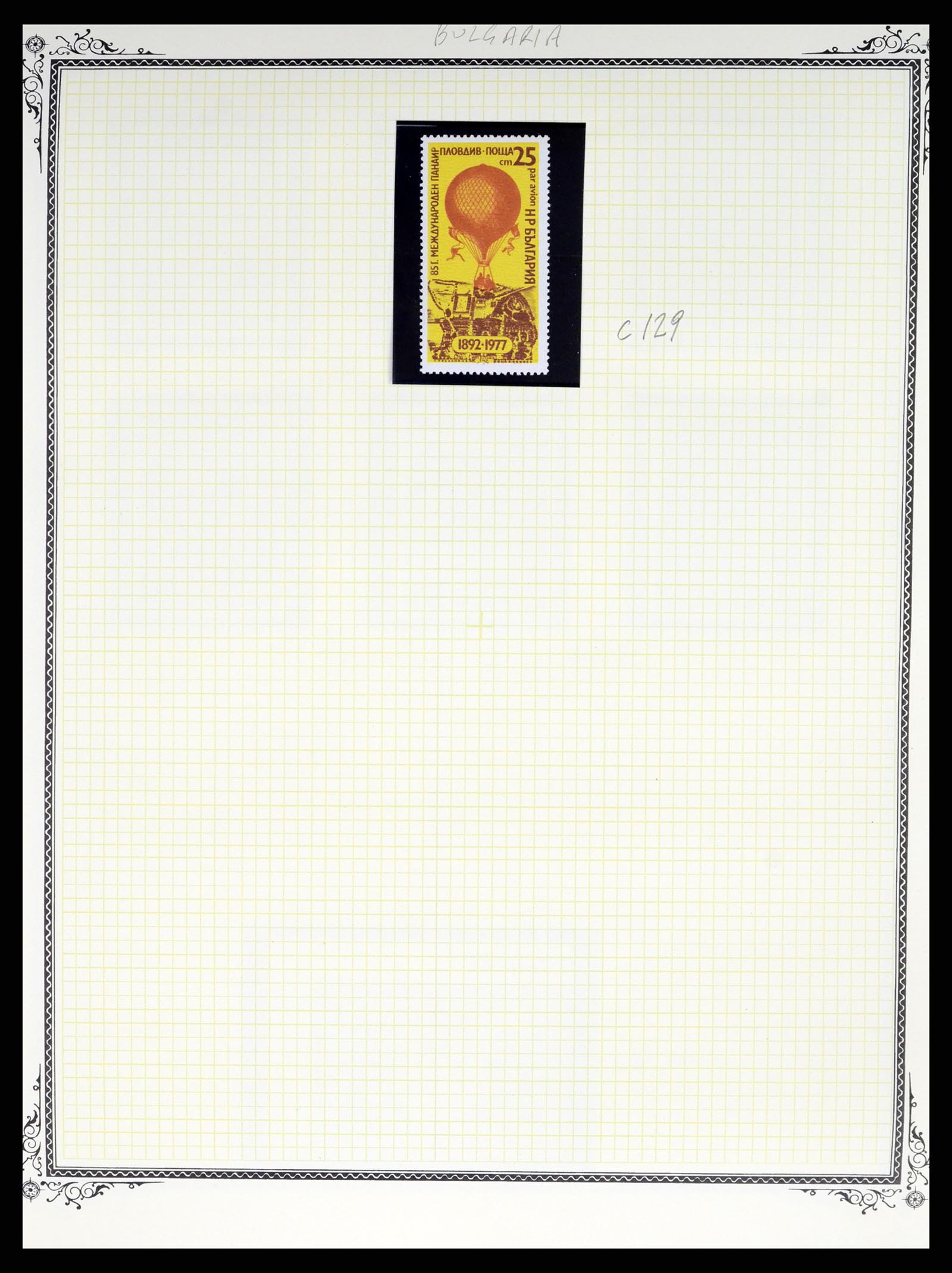 37728 033 - Postzegelverzameling 37728 Motief luchtpost 1930-2000.