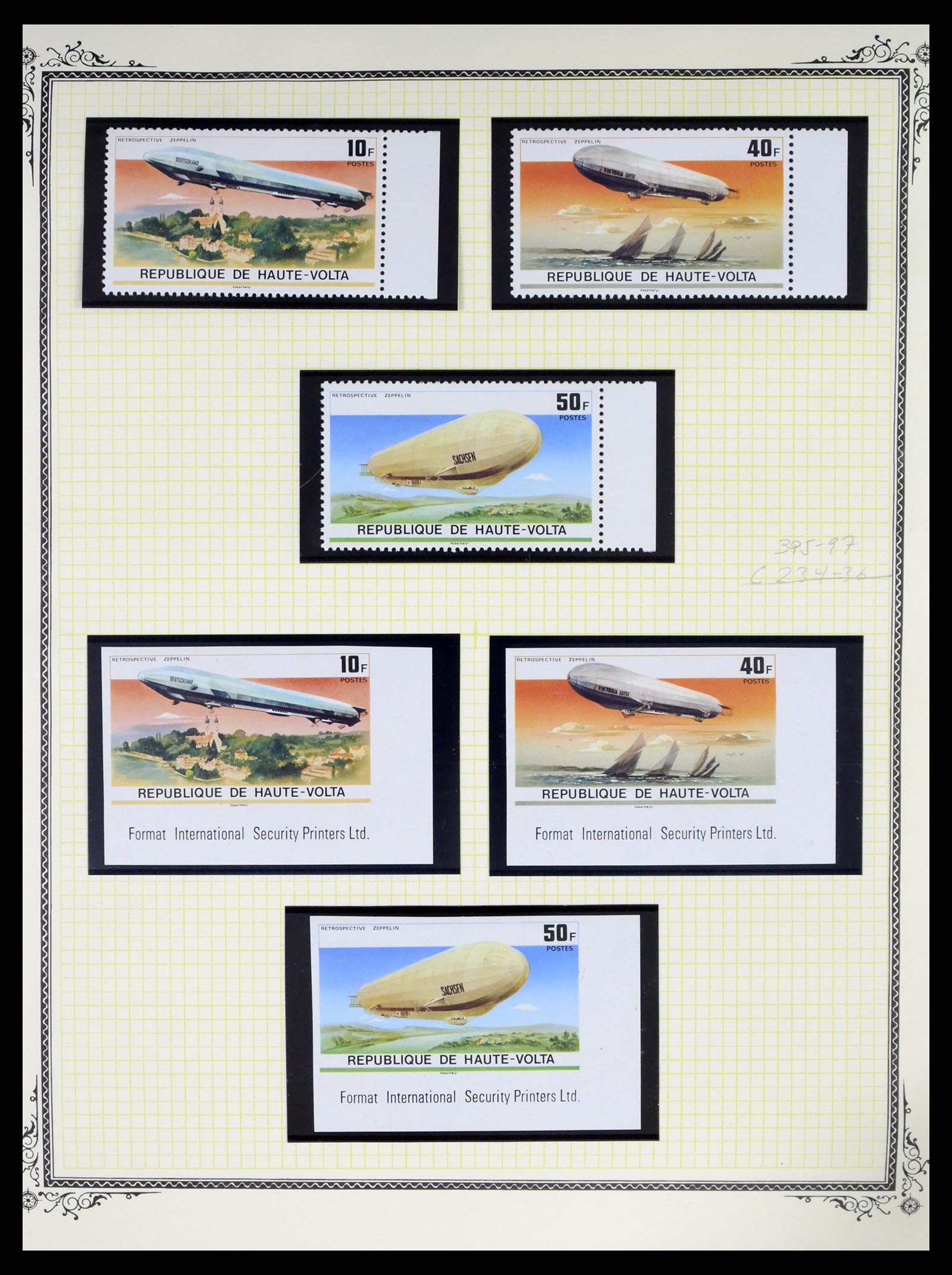 37728 035 - Postzegelverzameling 37728 Motief luchtpost 1930-2000.