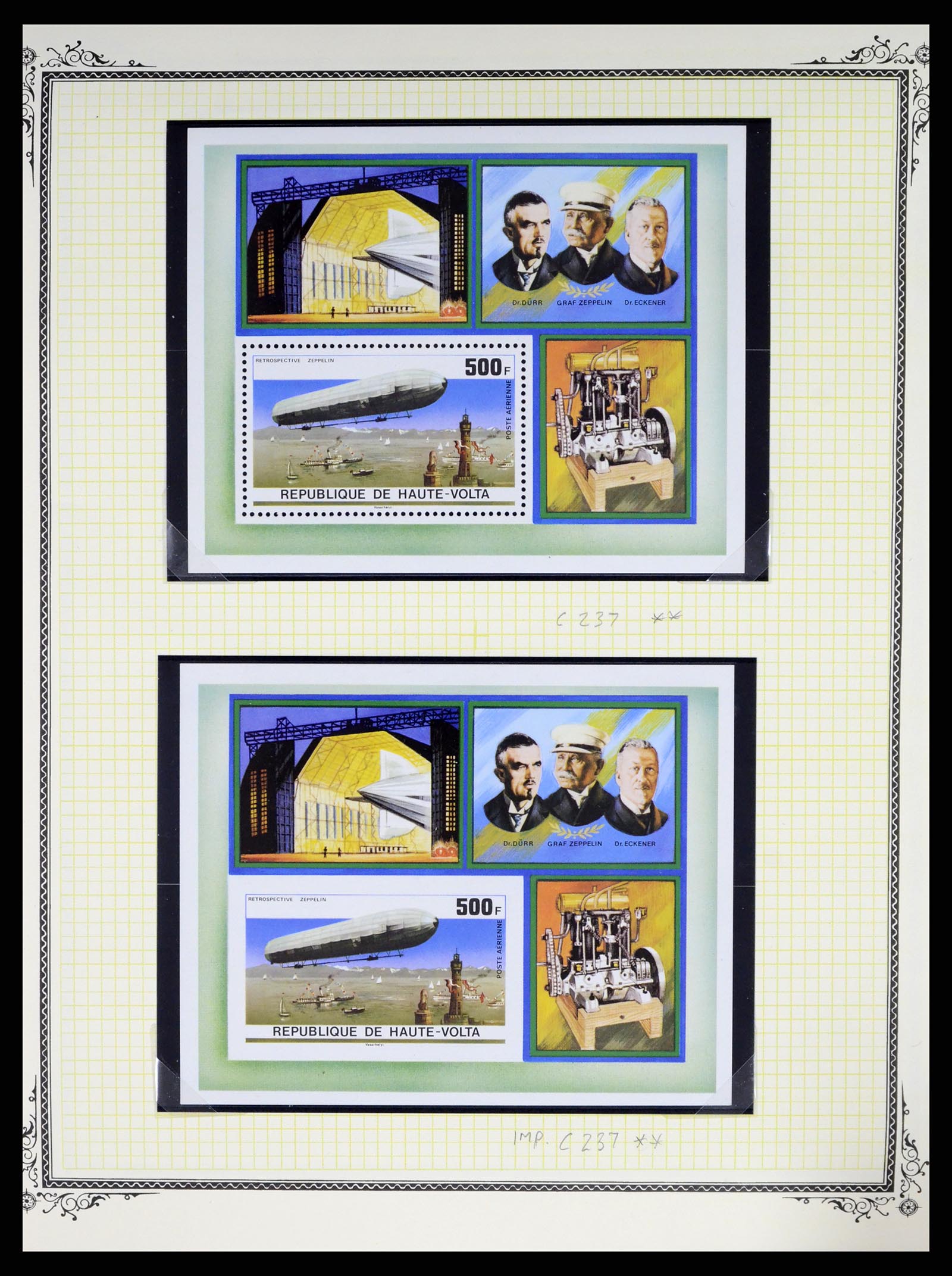 37728 037 - Postzegelverzameling 37728 Motief luchtpost 1930-2000.