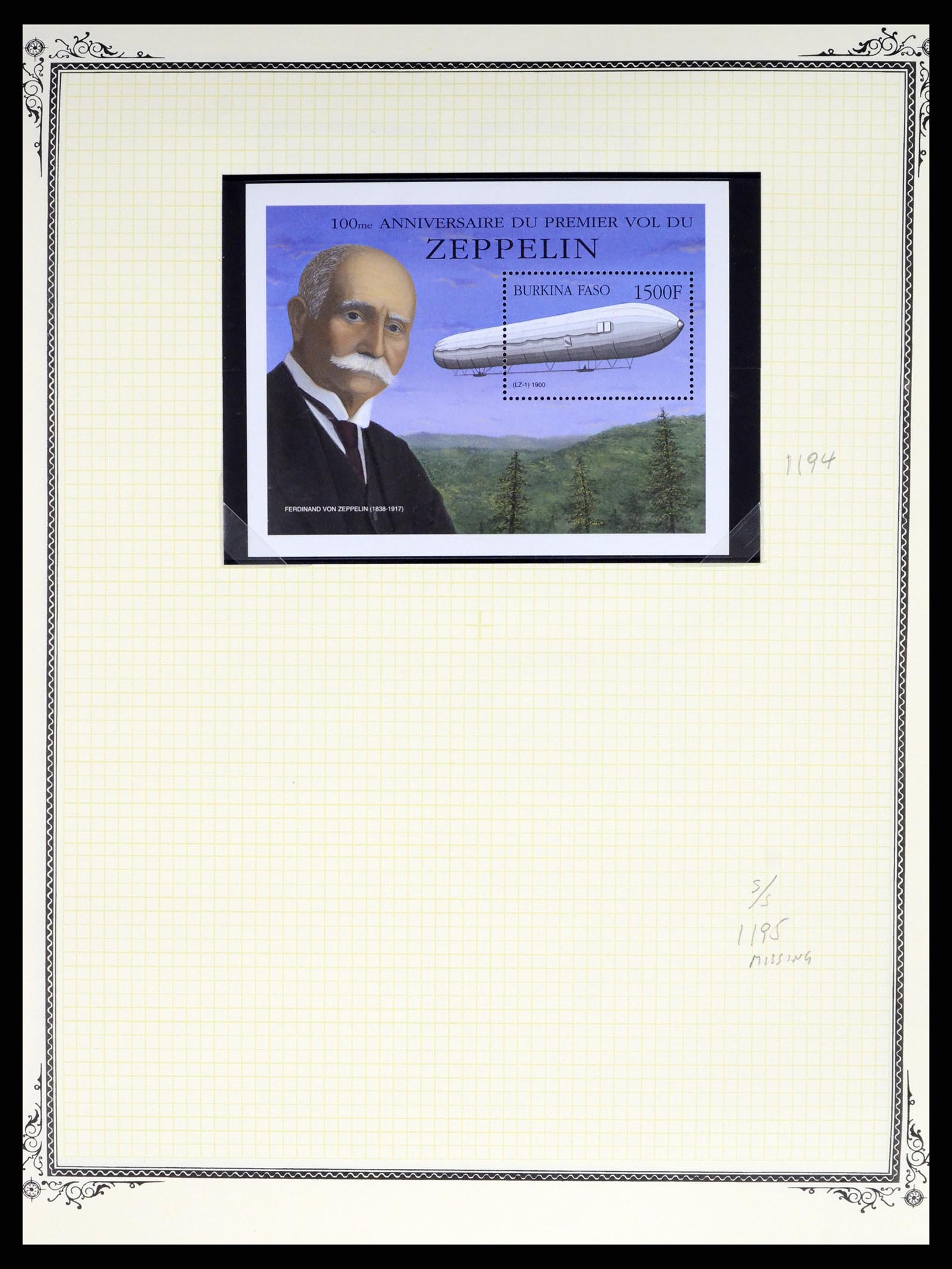 37728 040 - Postzegelverzameling 37728 Motief luchtpost 1930-2000.