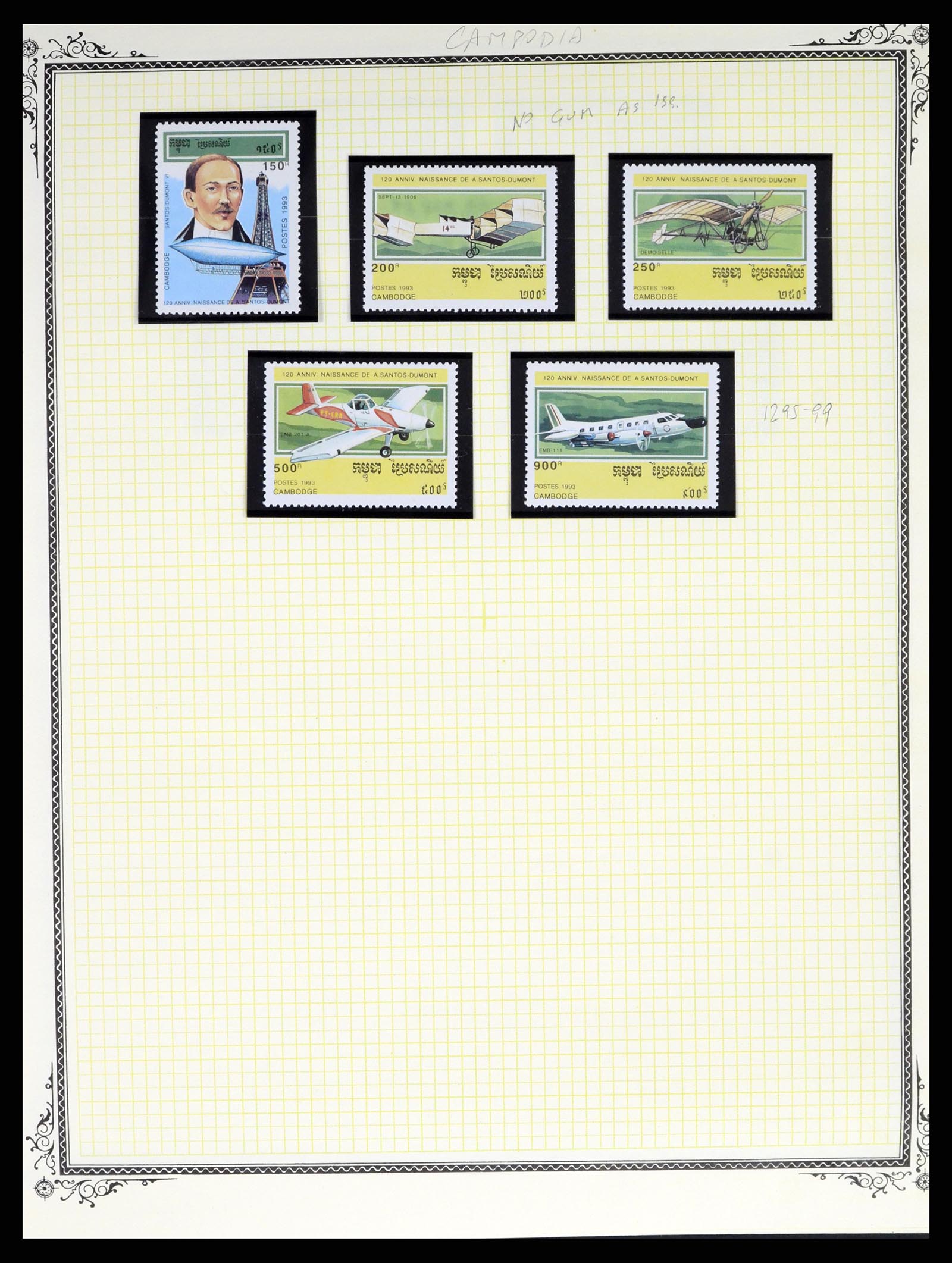37728 046 - Postzegelverzameling 37728 Motief luchtpost 1930-2000.