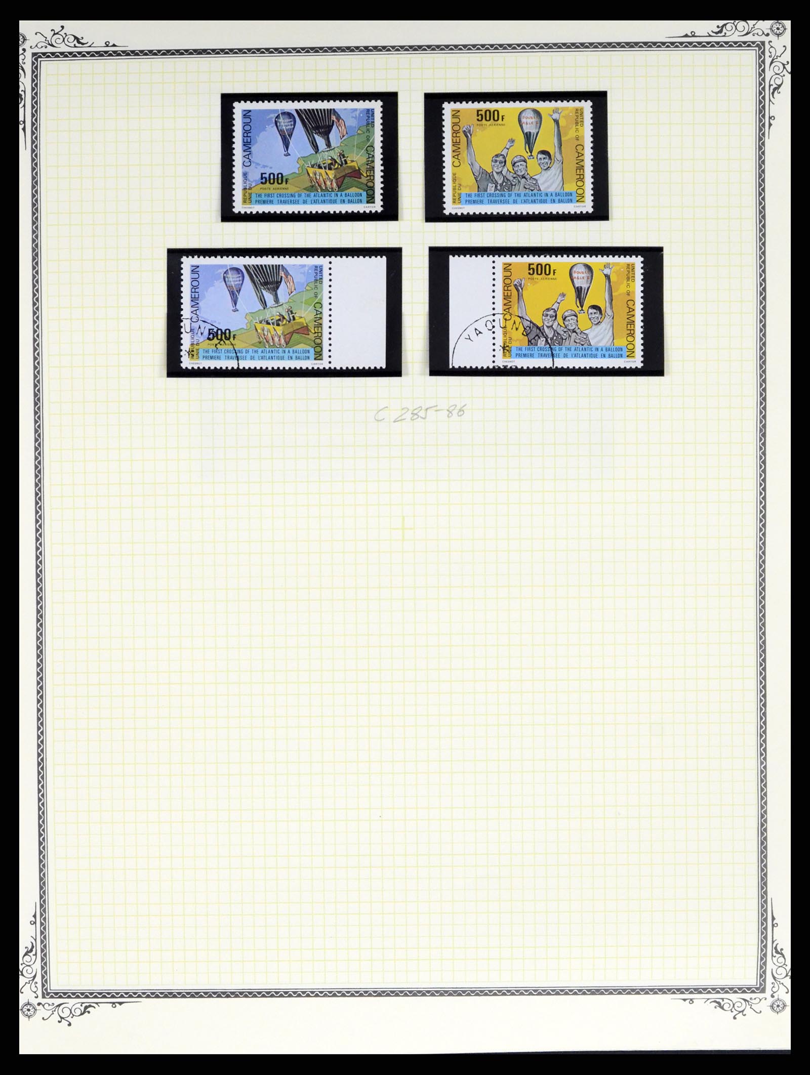 37728 047 - Postzegelverzameling 37728 Motief luchtpost 1930-2000.
