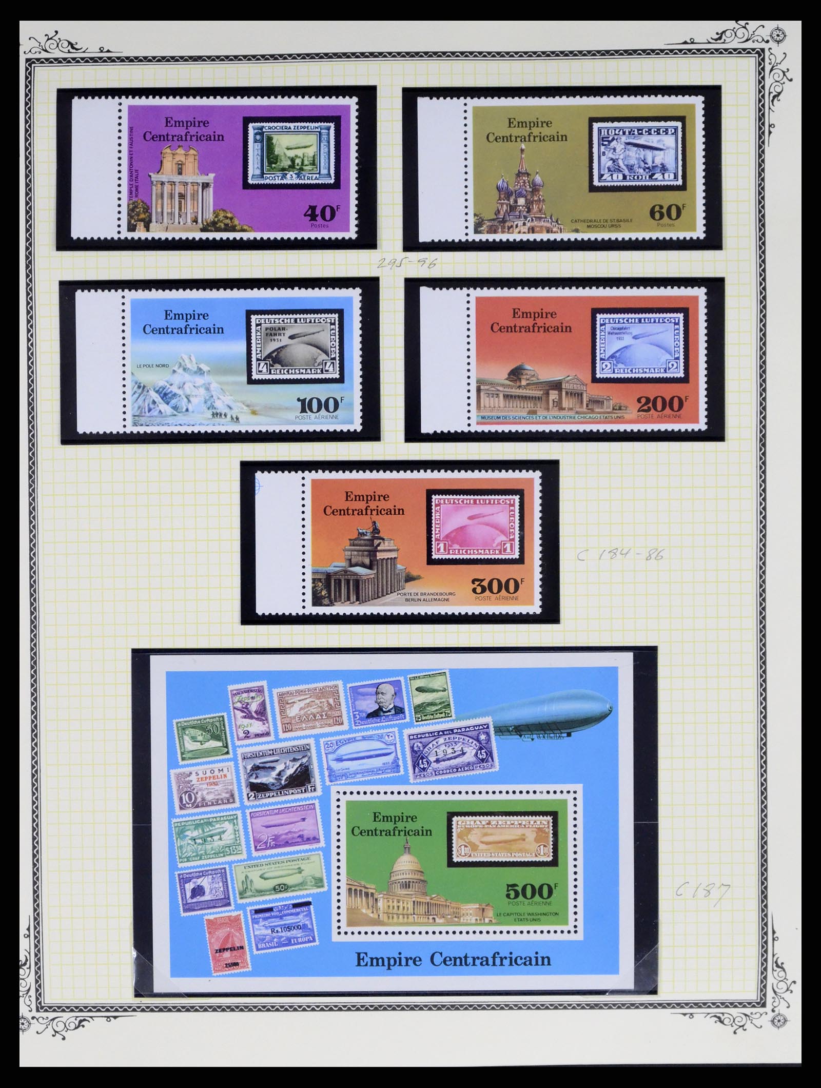 37728 052 - Postzegelverzameling 37728 Motief luchtpost 1930-2000.