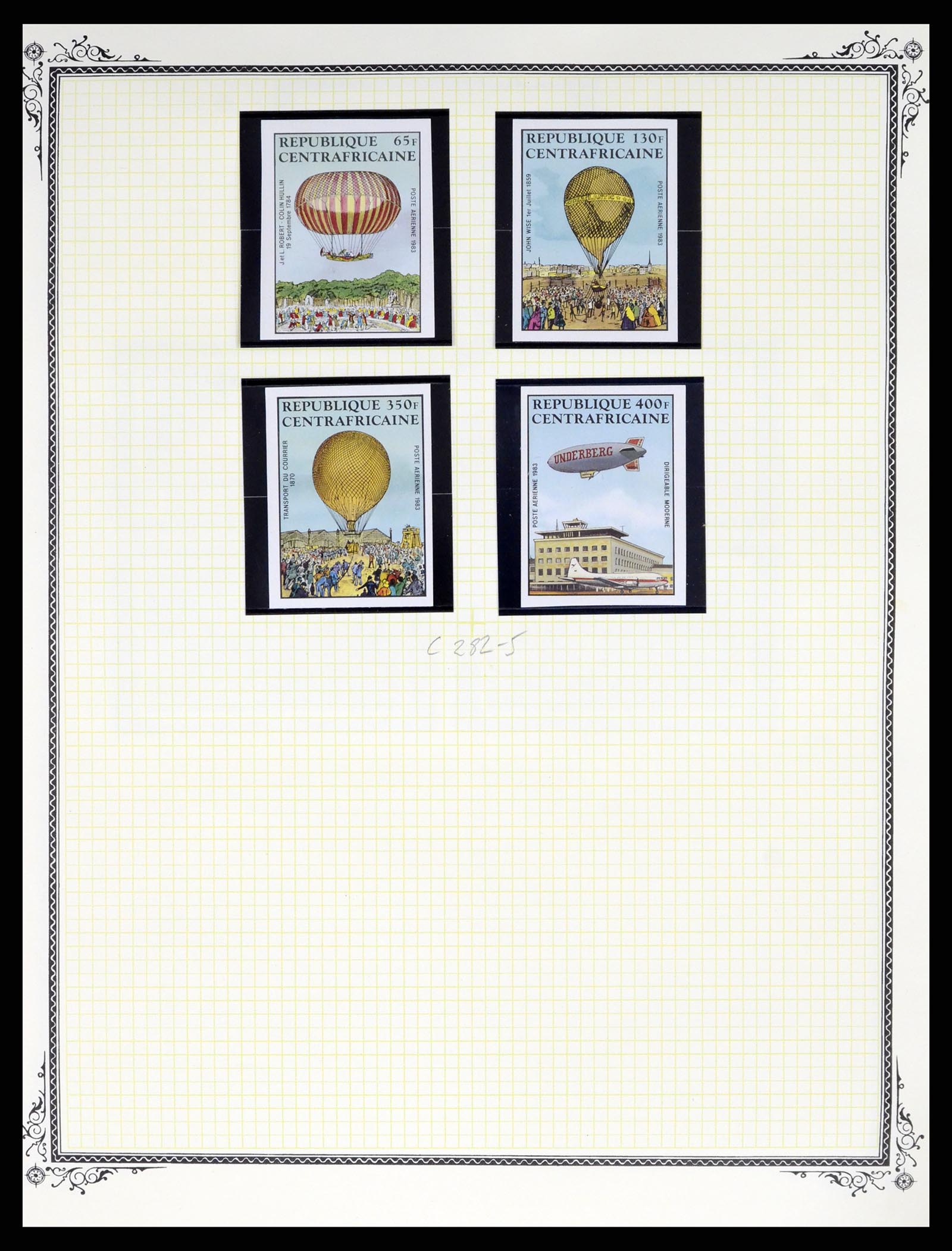 37728 057 - Postzegelverzameling 37728 Motief luchtpost 1930-2000.