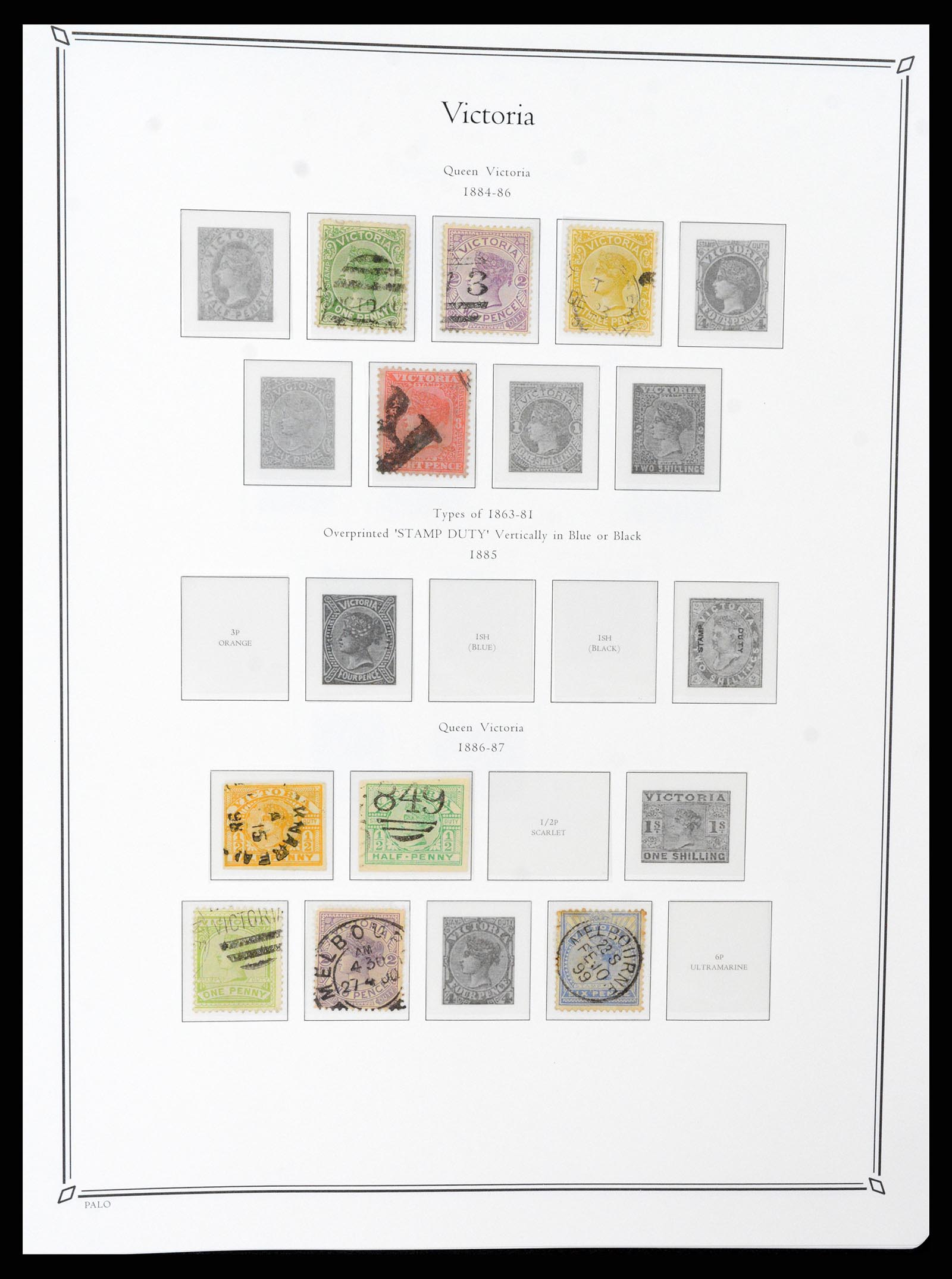 37730 028 - Stamp collection 37730 British colonies in the Pacific 1860-1970.