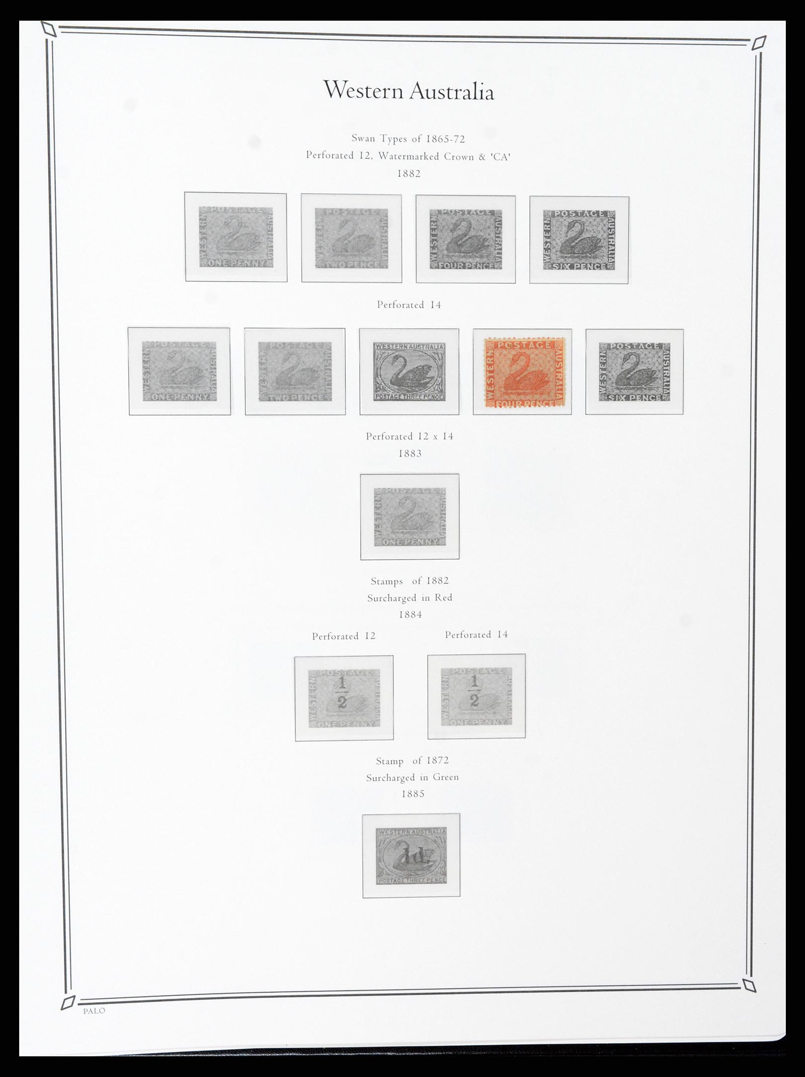 37730 034 - Stamp collection 37730 British colonies in the Pacific 1860-1970.