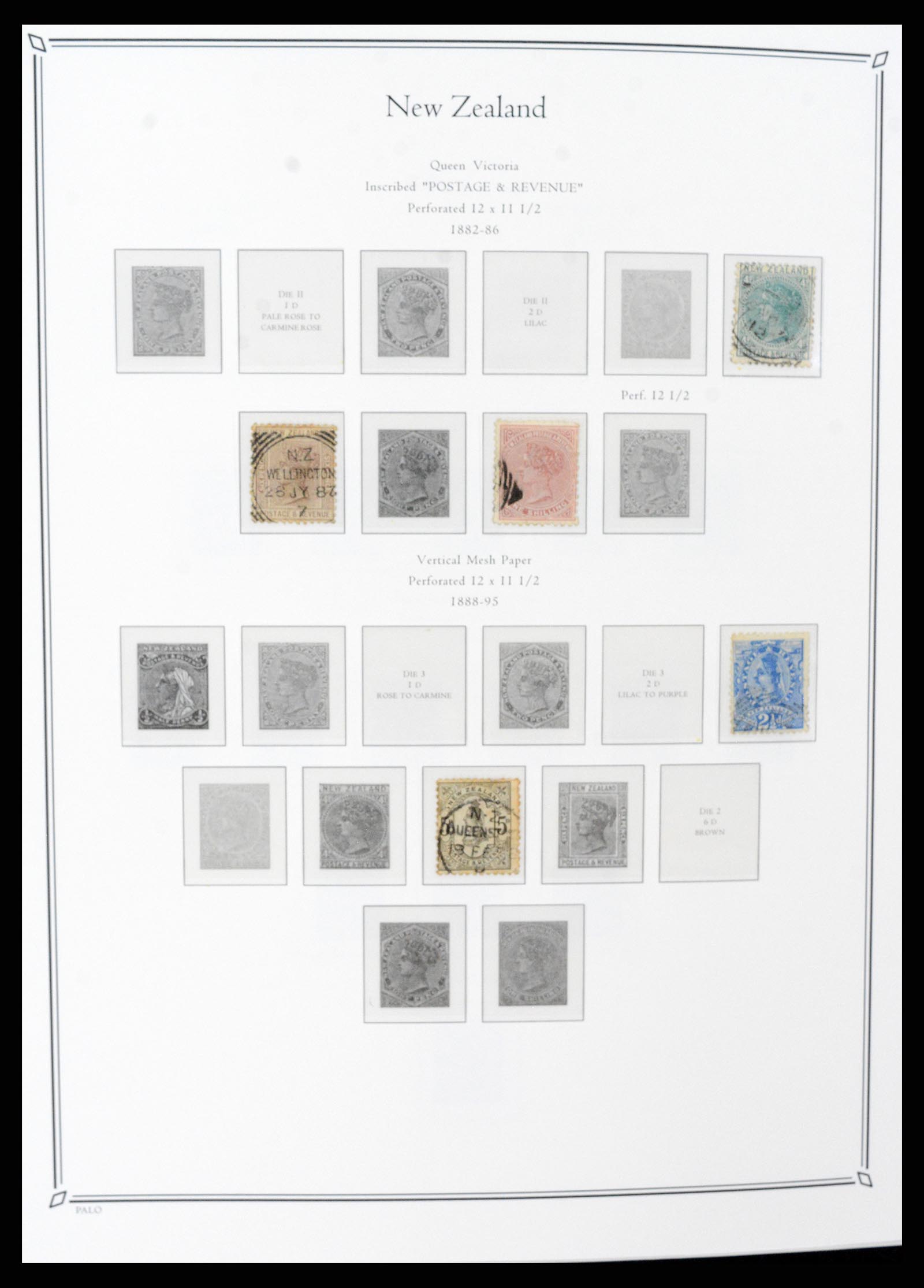 37730 040 - Stamp collection 37730 British colonies in the Pacific 1860-1970.