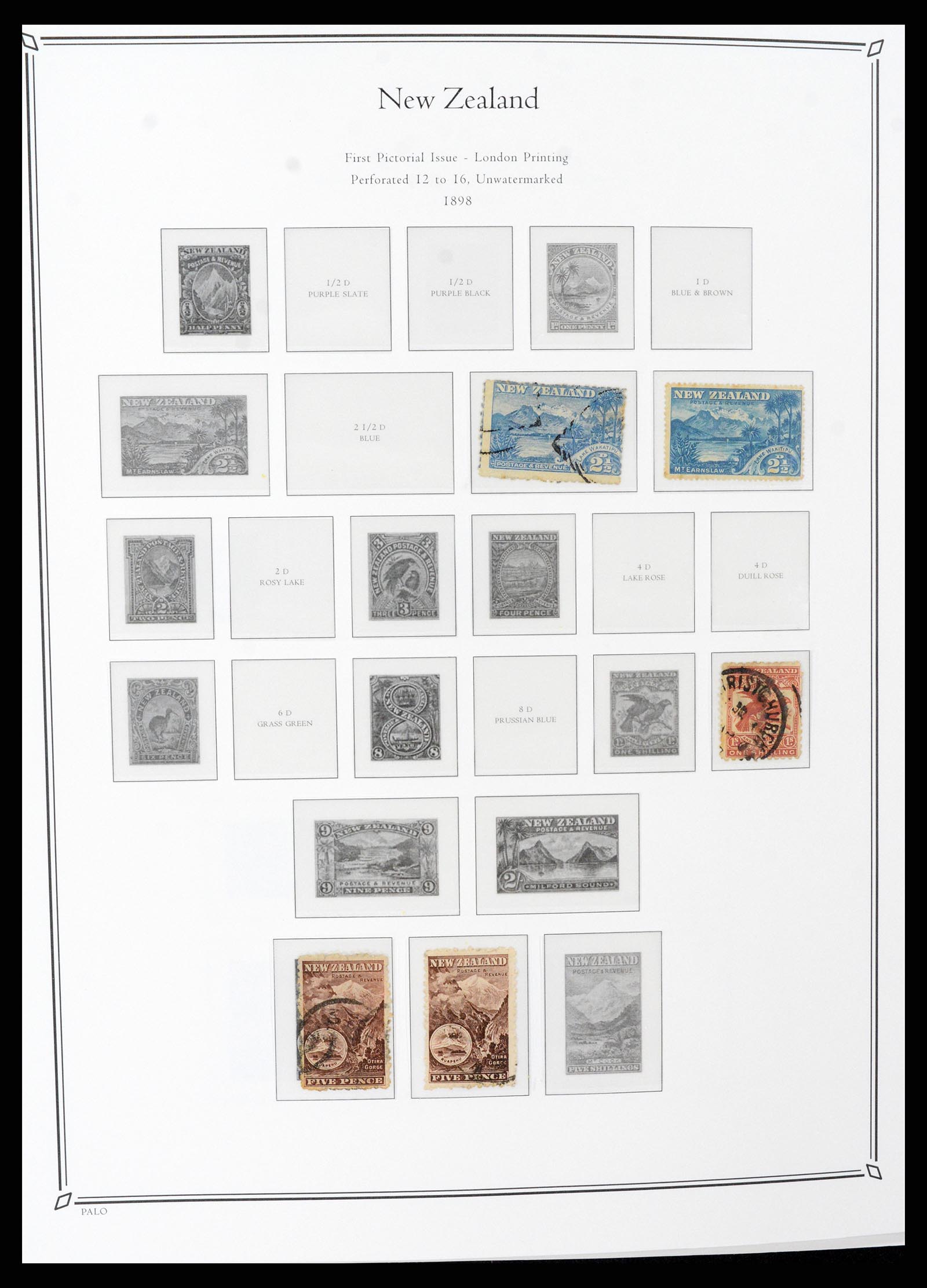 37730 041 - Stamp collection 37730 British colonies in the Pacific 1860-1970.