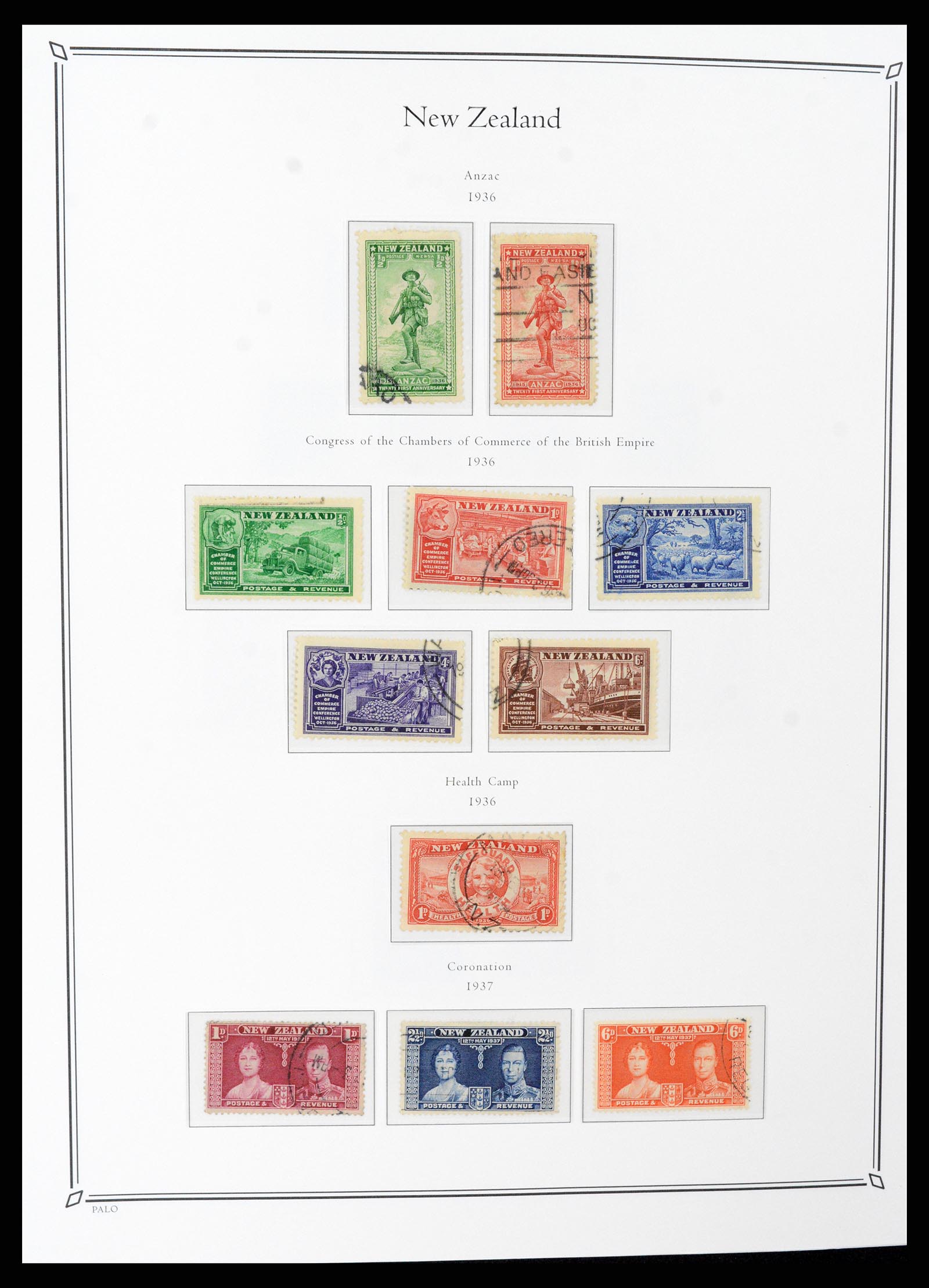 37730 044 - Stamp collection 37730 British colonies in the Pacific 1860-1970.