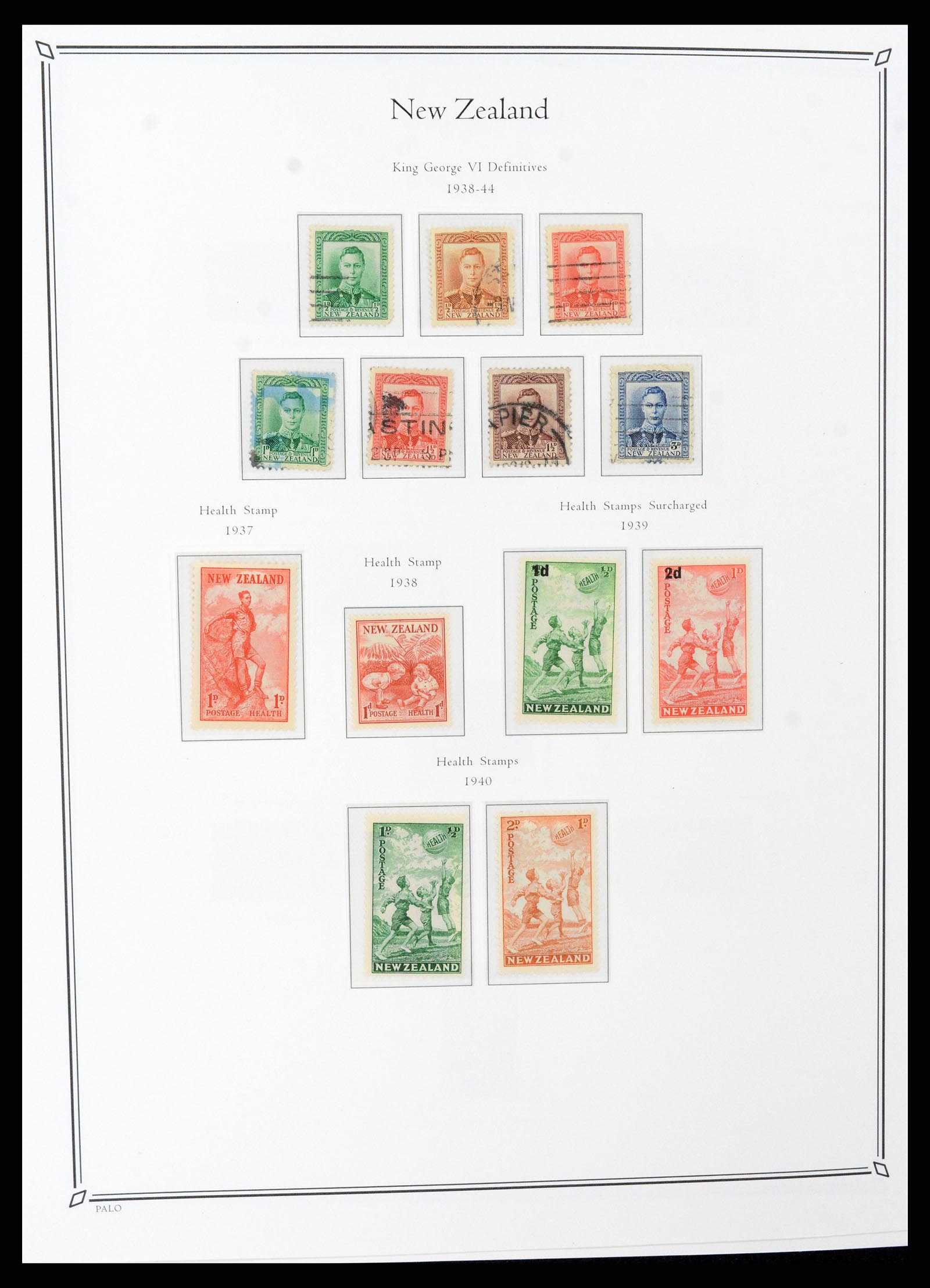 37730 045 - Stamp collection 37730 British colonies in the Pacific 1860-1970.