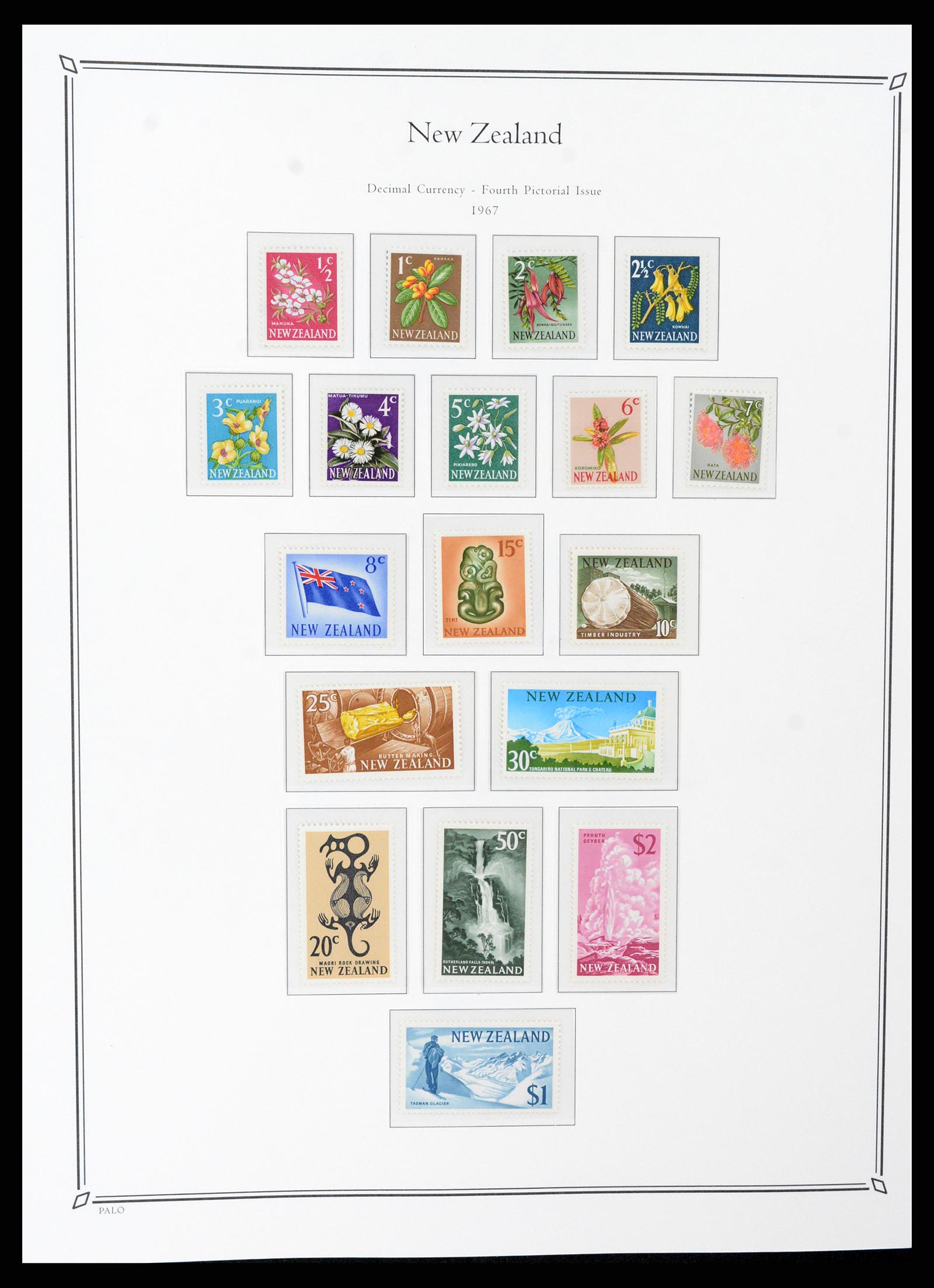 37730 058 - Stamp collection 37730 British colonies in the Pacific 1860-1970.
