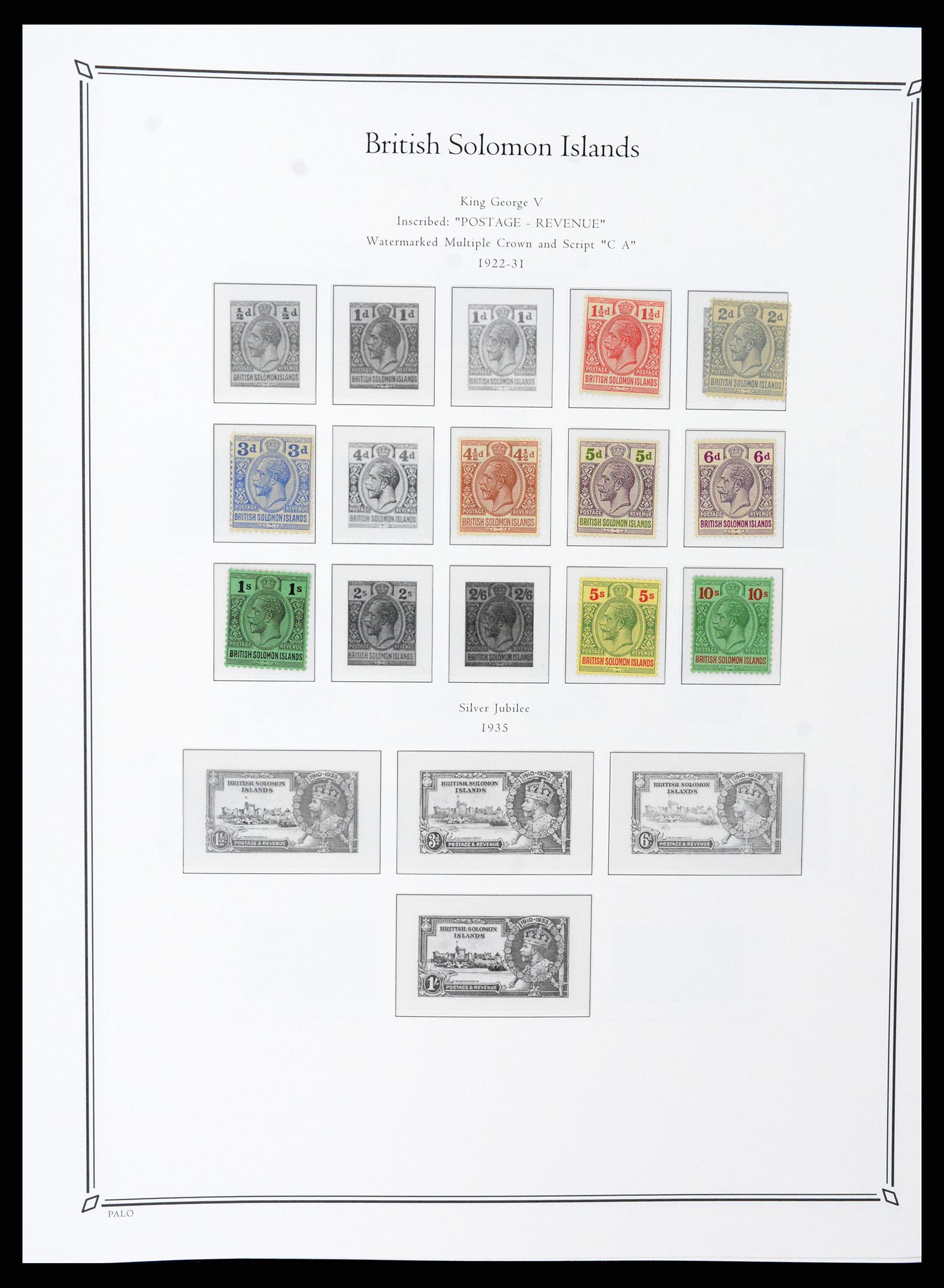 37730 333 - Stamp collection 37730 British colonies in the Pacific 1860-1970.