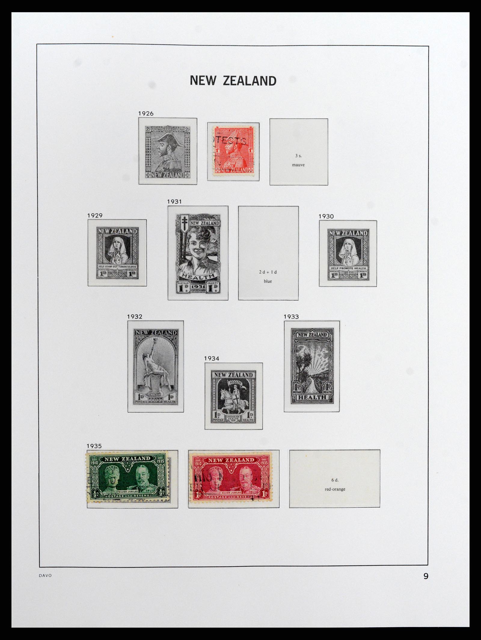37731 008 - Postzegelverzameling 37731 Nieuw Zeeland 1873-1999.