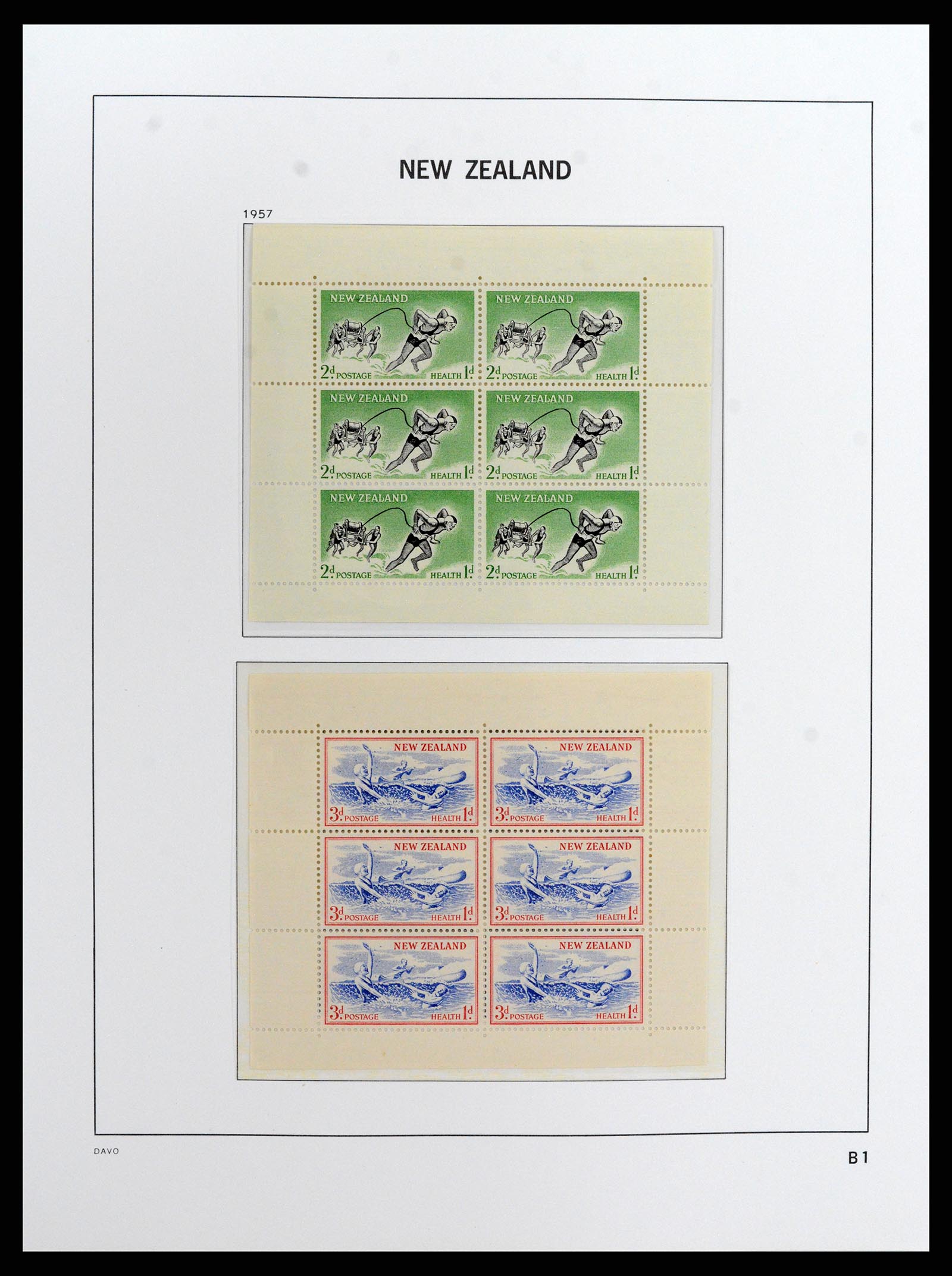 37731 028 - Postzegelverzameling 37731 Nieuw Zeeland 1873-1999.