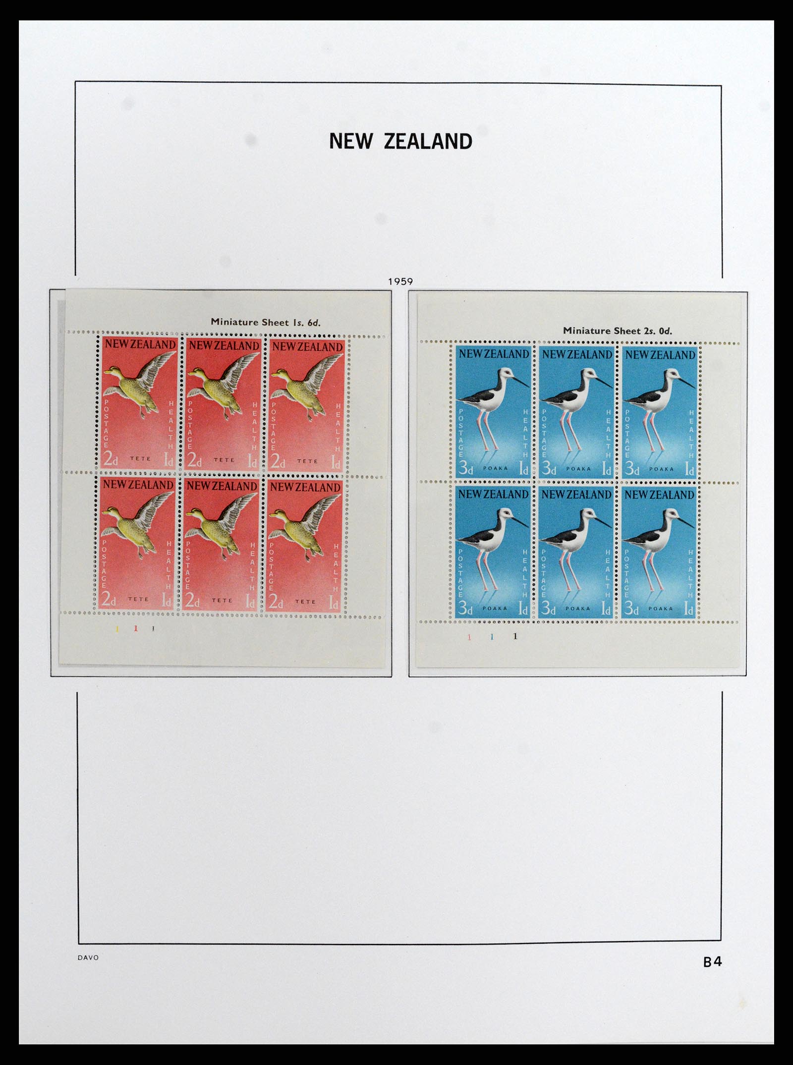 37731 029 - Postzegelverzameling 37731 Nieuw Zeeland 1873-1999.
