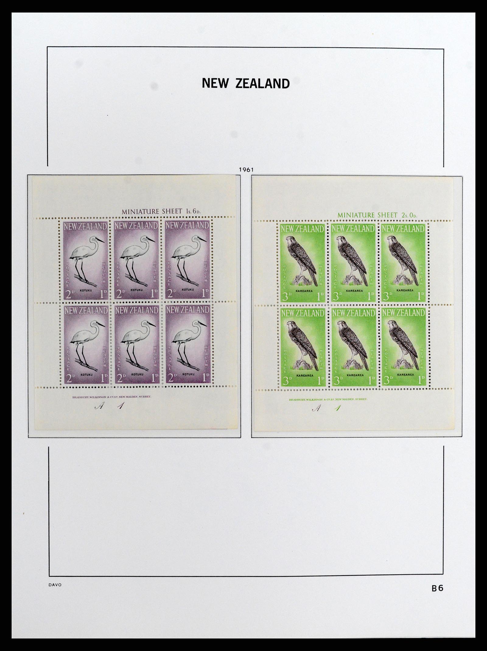 37731 031 - Stamp collection 37731 New Zealand 1873-1999.
