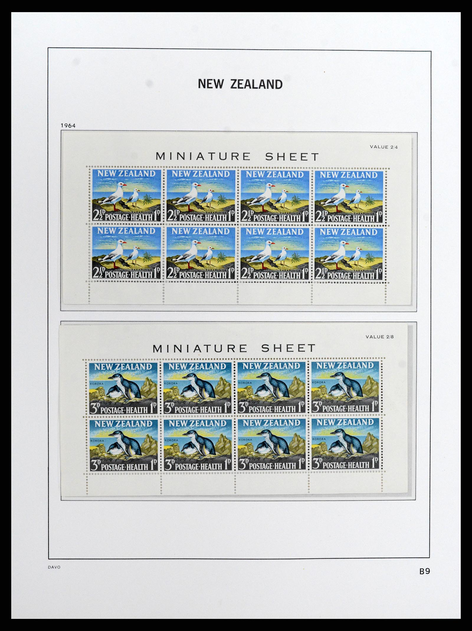 37731 034 - Postzegelverzameling 37731 Nieuw Zeeland 1873-1999.