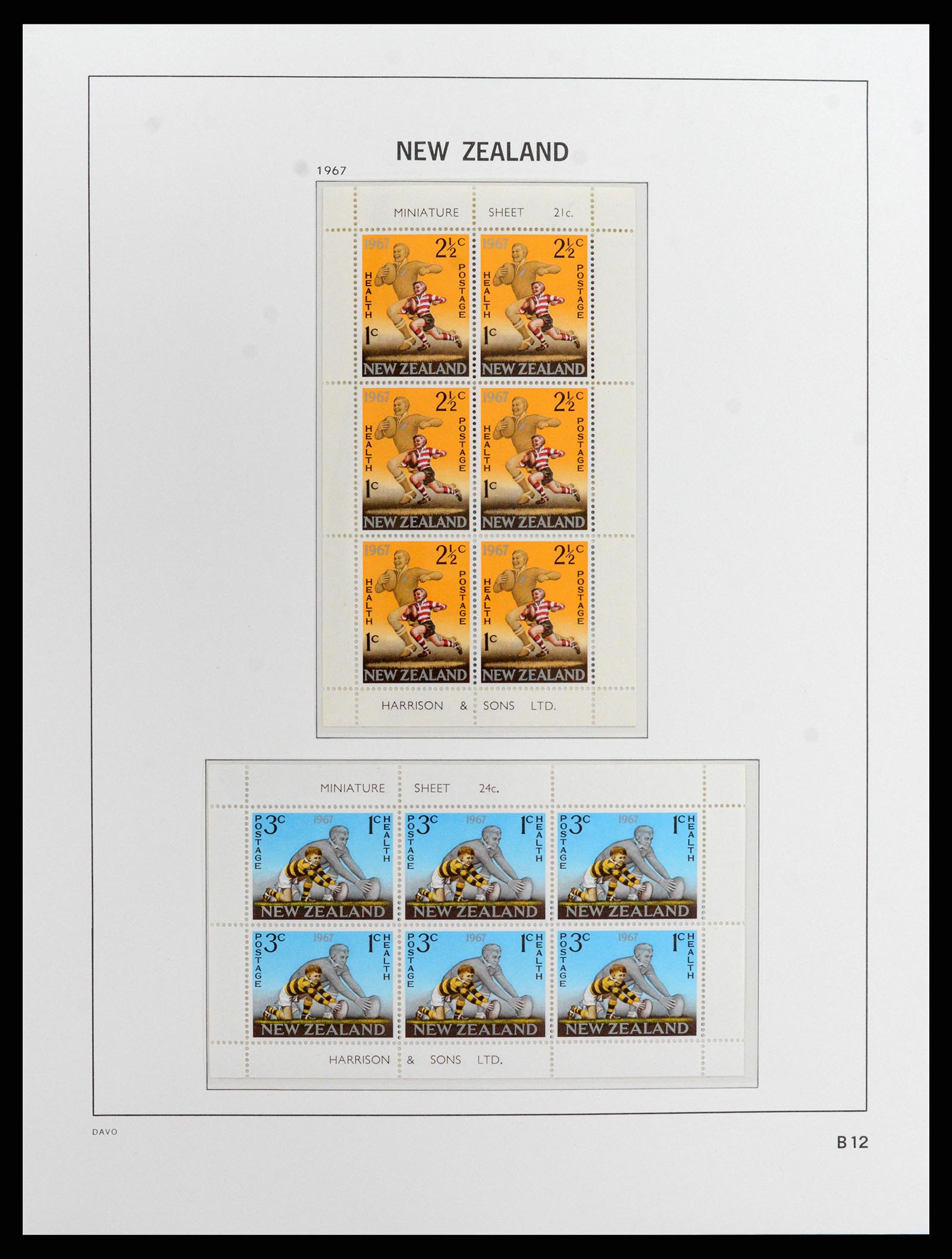 37731 037 - Postzegelverzameling 37731 Nieuw Zeeland 1873-1999.