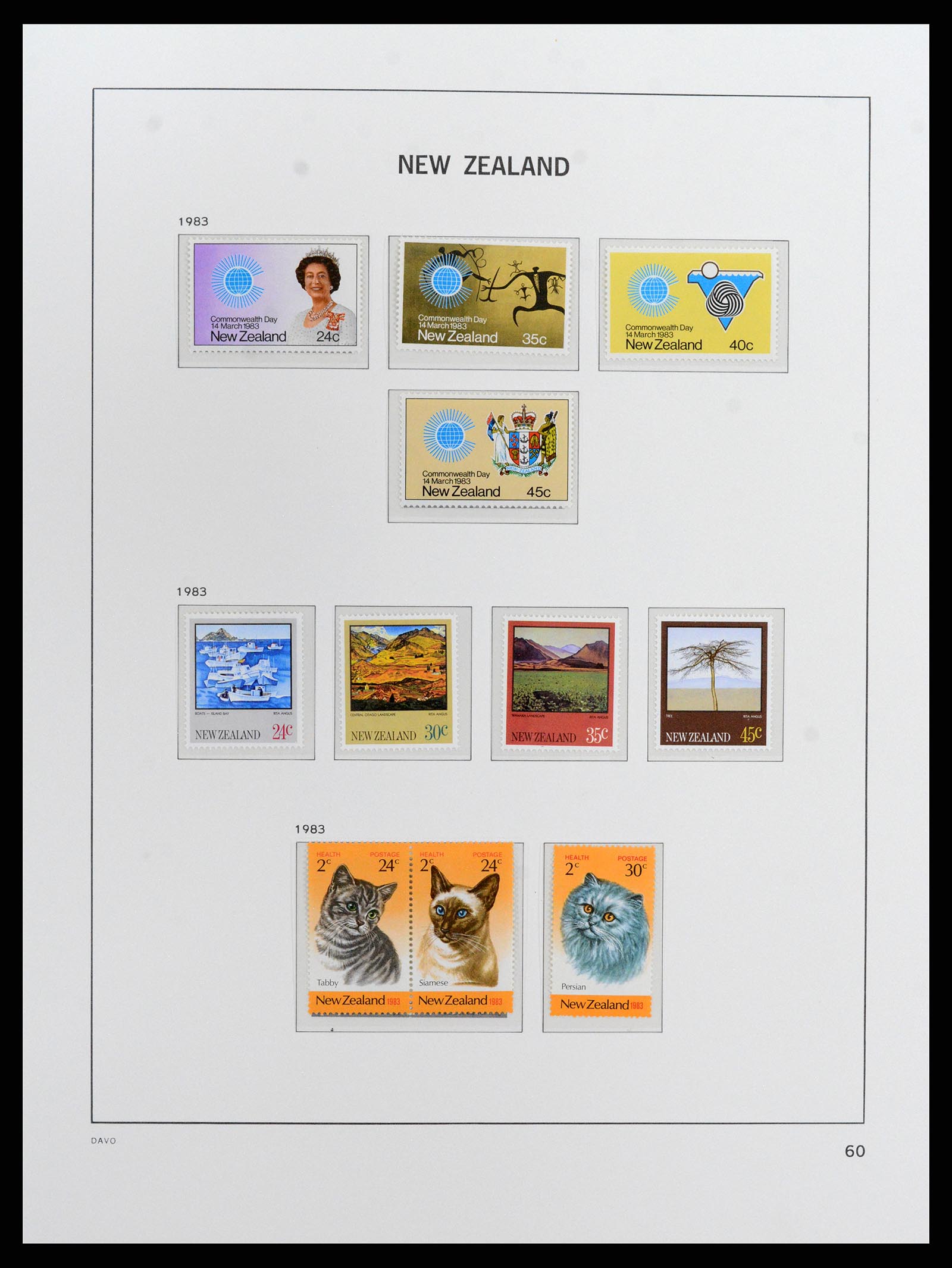 37731 099 - Stamp collection 37731 New Zealand 1873-1999.