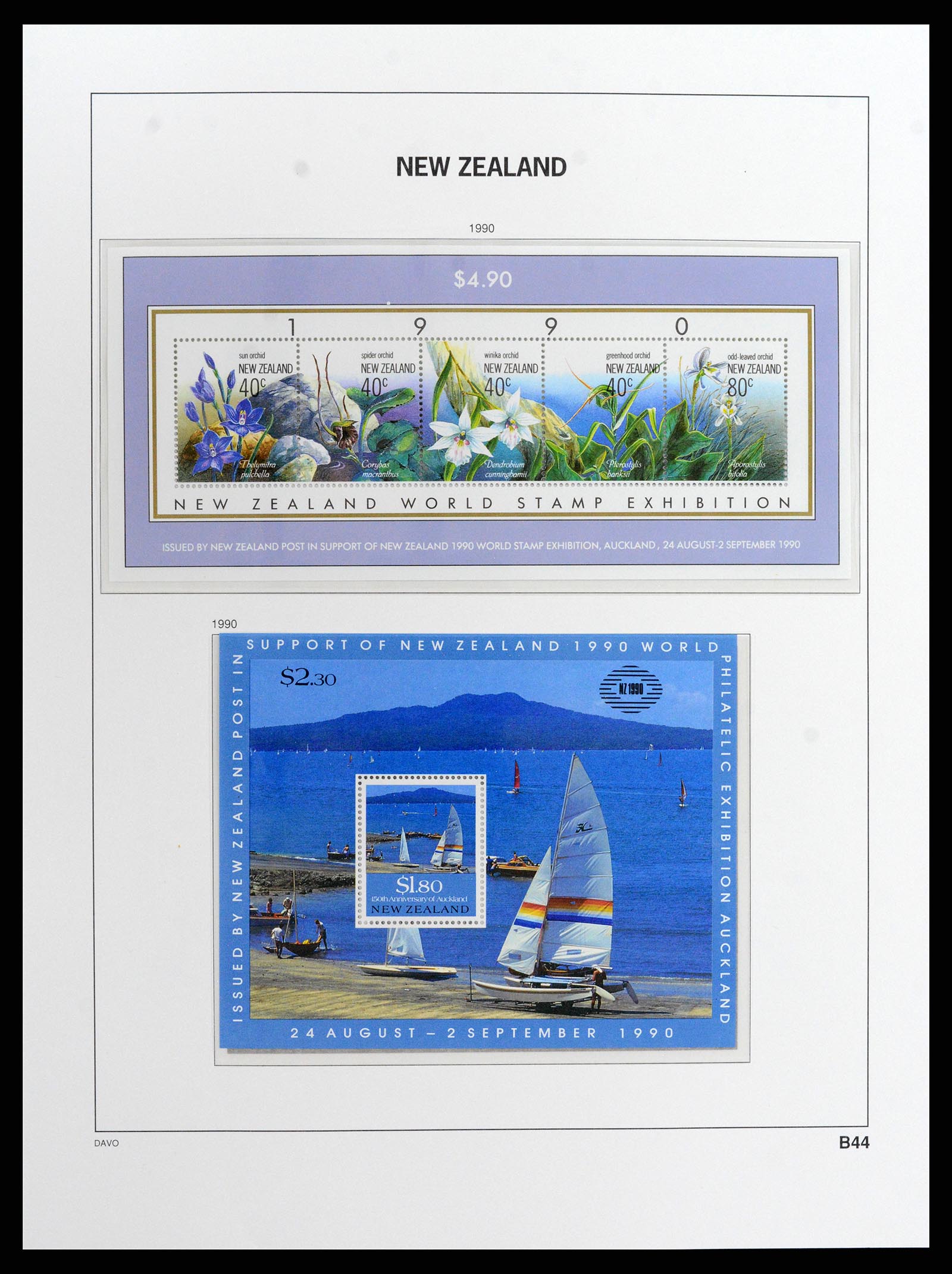 37731 191 - Stamp collection 37731 New Zealand 1873-1999.