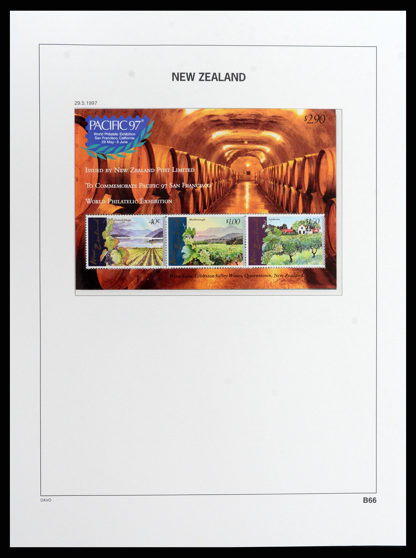 37731 214 - Stamp collection 37731 New Zealand 1873-1999.
