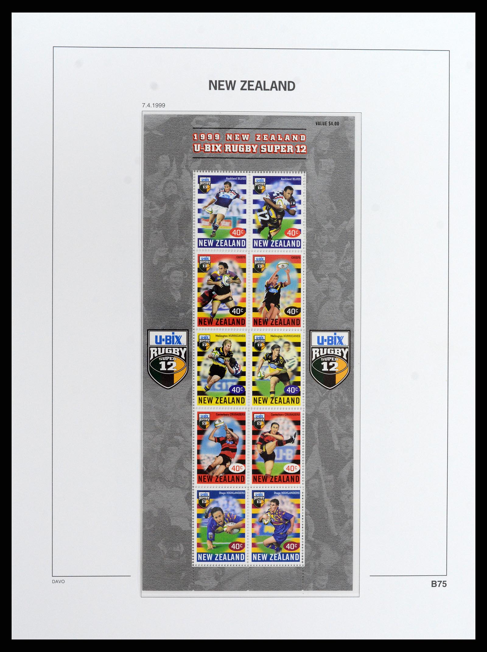 37731 226 - Postzegelverzameling 37731 Nieuw Zeeland 1873-1999.