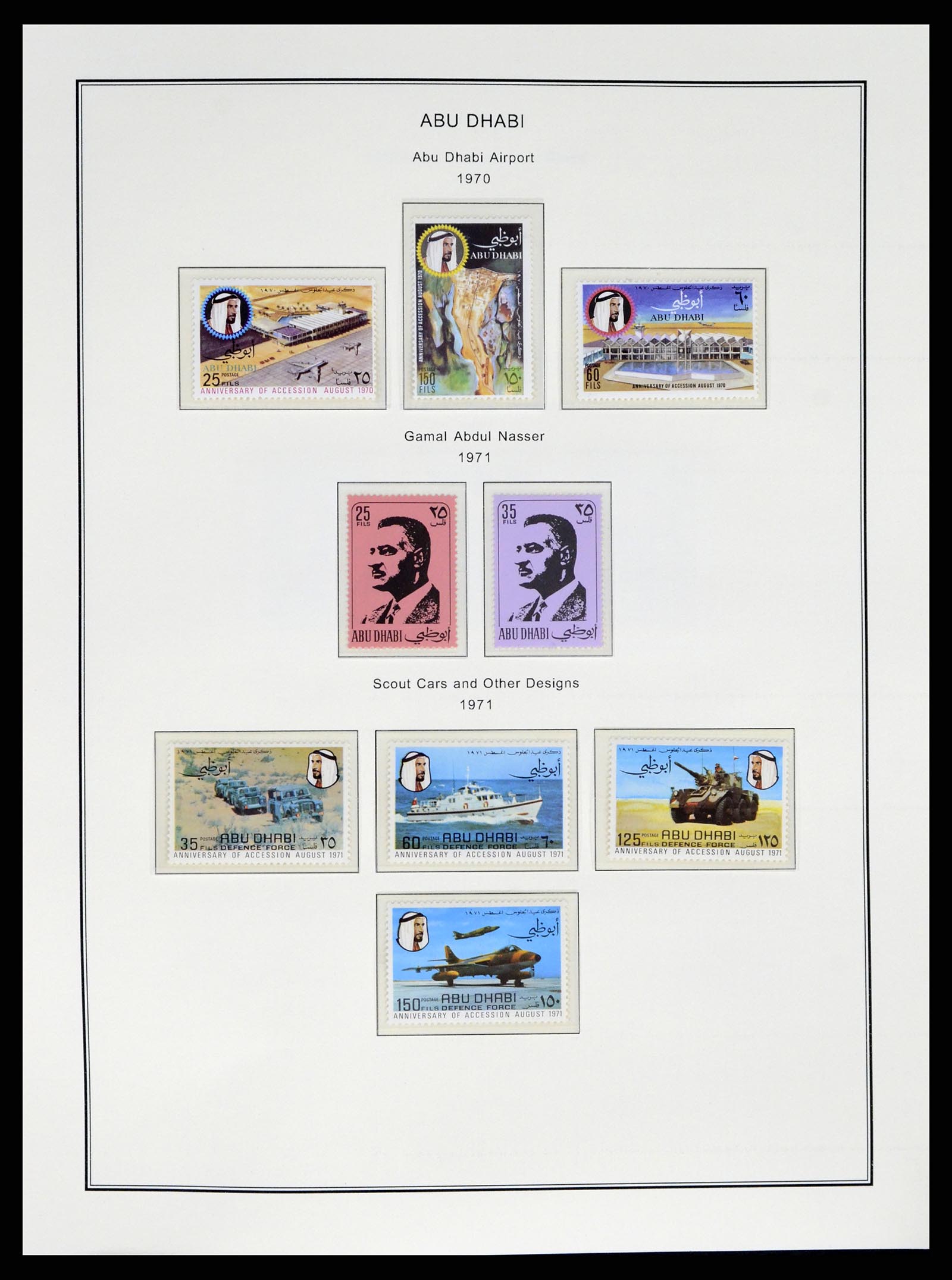 37733 007 - Postzegelverzameling 37733 Midden Oosten 1924-2000.