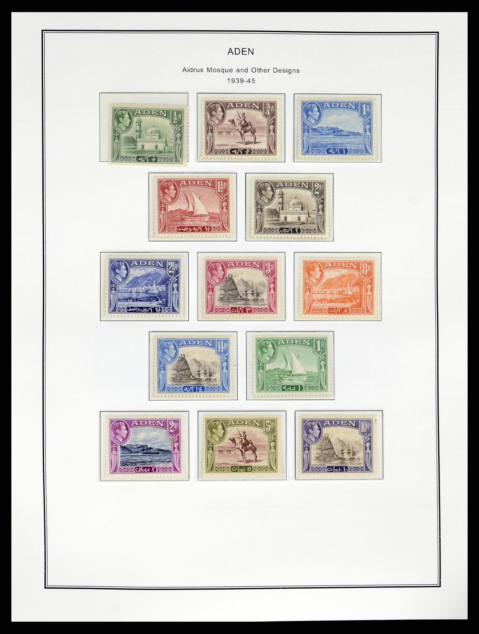 37733 010 - Postzegelverzameling 37733 Midden Oosten 1924-2000.