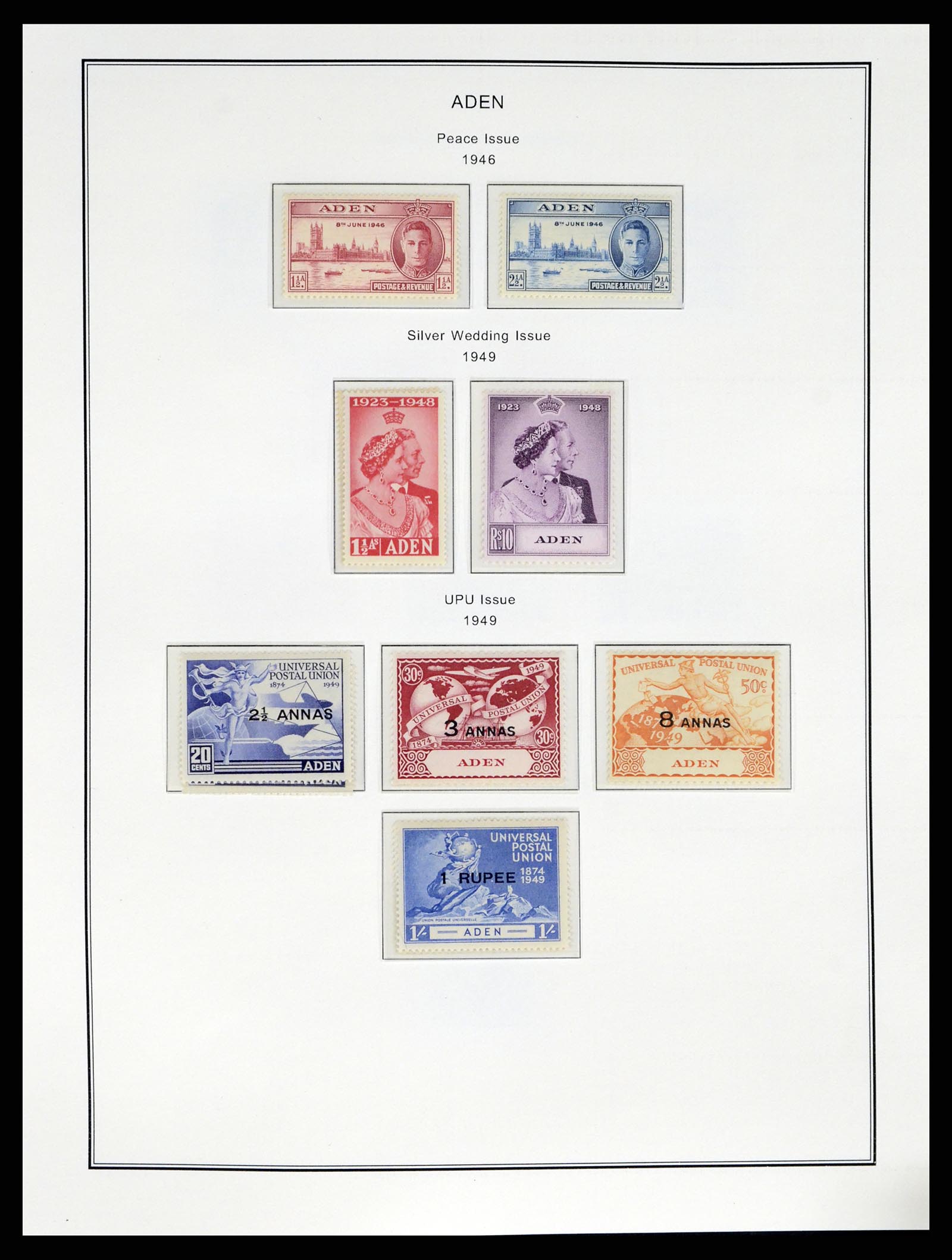 37733 011 - Postzegelverzameling 37733 Midden Oosten 1924-2000.