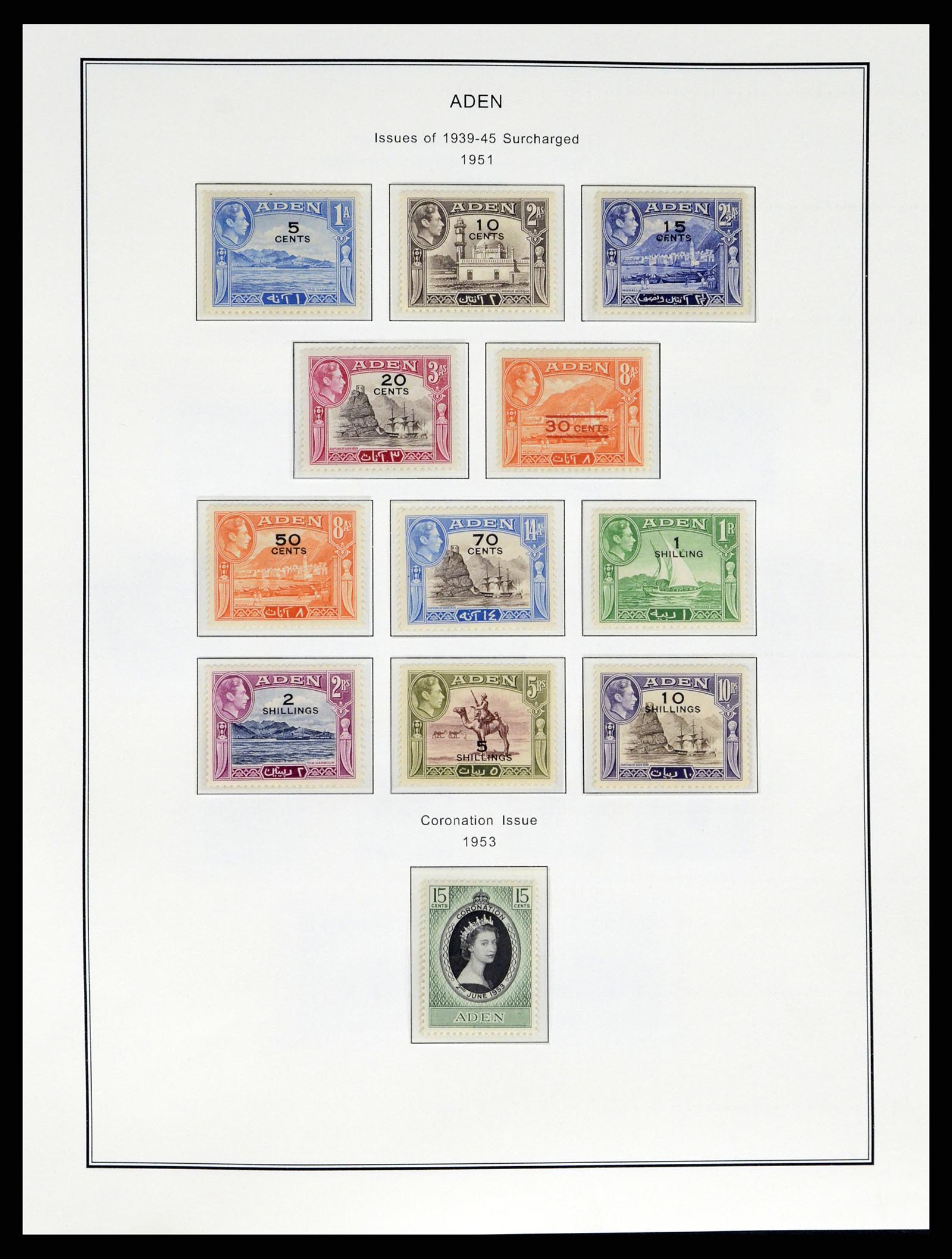 37733 012 - Postzegelverzameling 37733 Midden Oosten 1924-2000.
