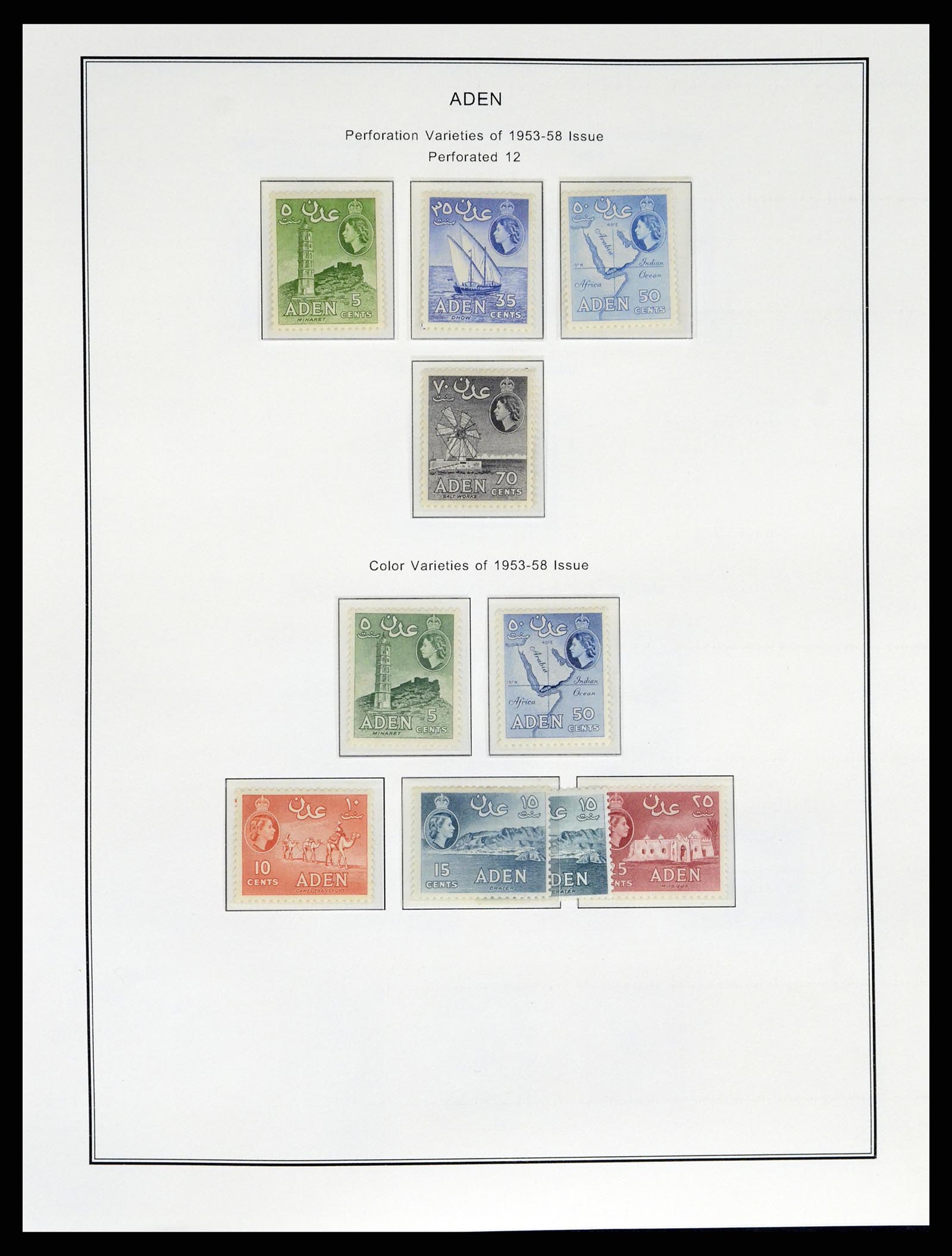37733 014 - Postzegelverzameling 37733 Midden Oosten 1924-2000.