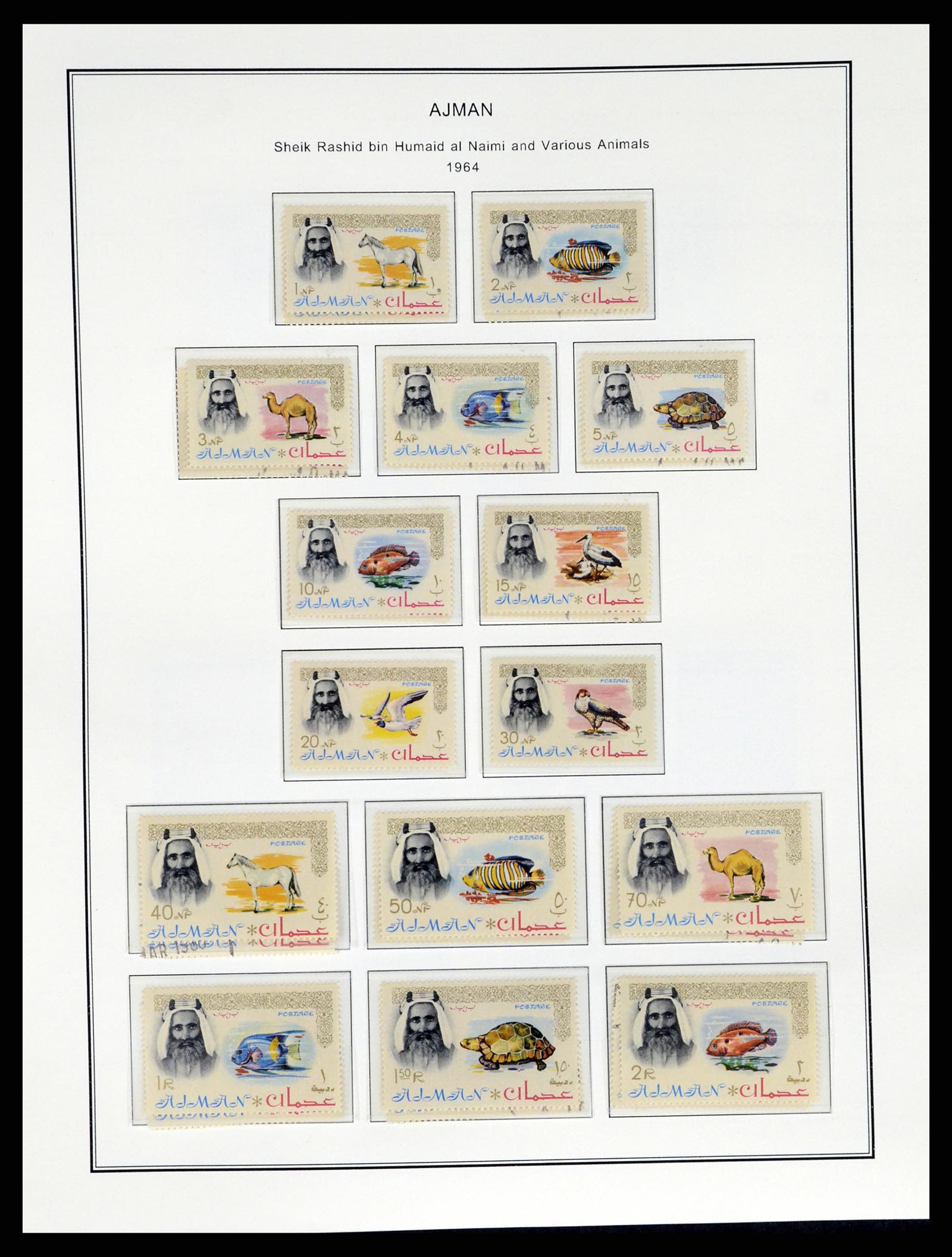 37733 025 - Stamp collection 37733 Middle East 1924-2000.