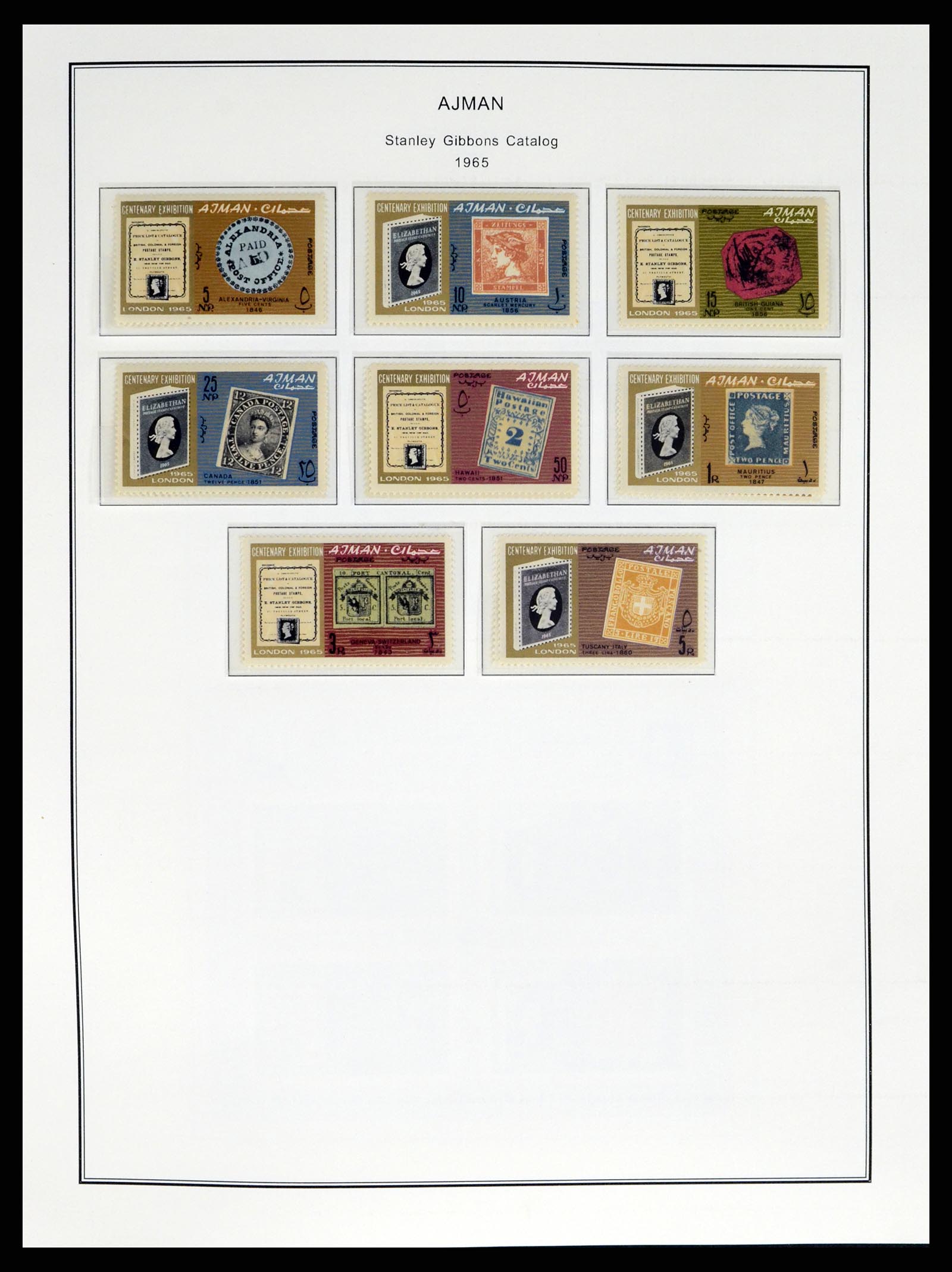 37733 030 - Stamp collection 37733 Middle East 1924-2000.