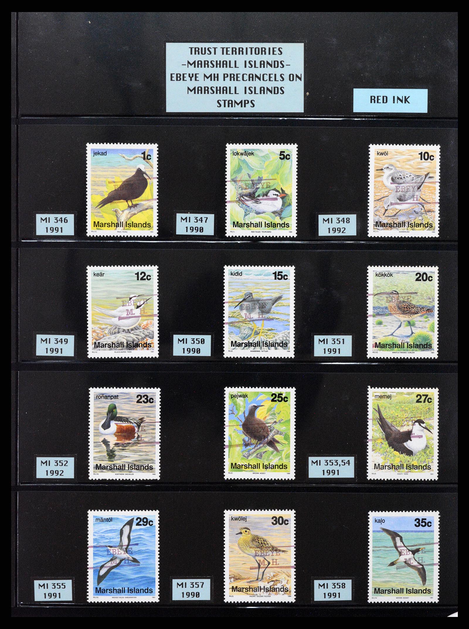 37736 001 - Postzegelverzameling 37736 USA gebieden pre-cancels 1959-1995.