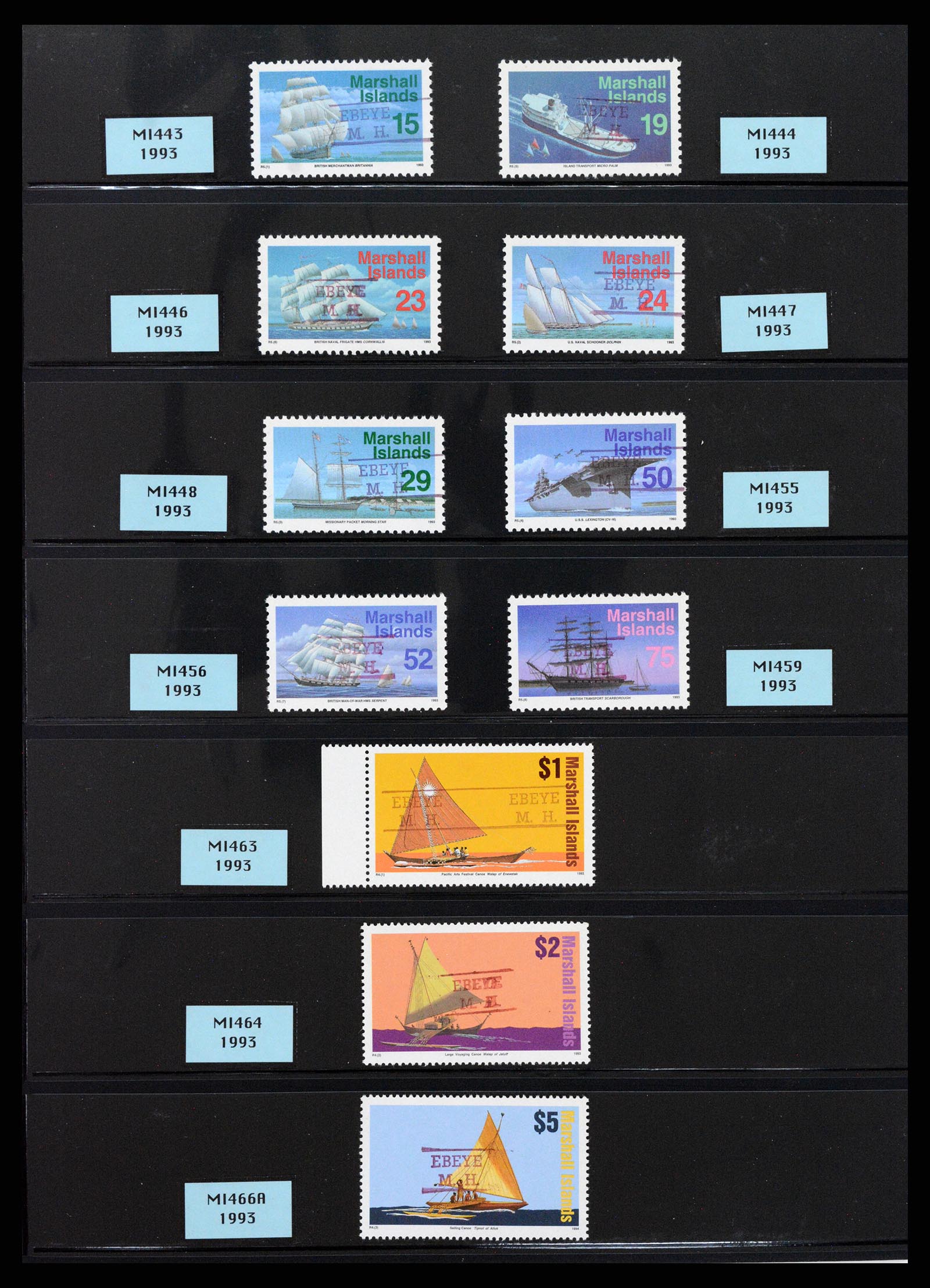 37736 004 - Stamp collection 37736 USA territories pre-cancels 1959-1995.