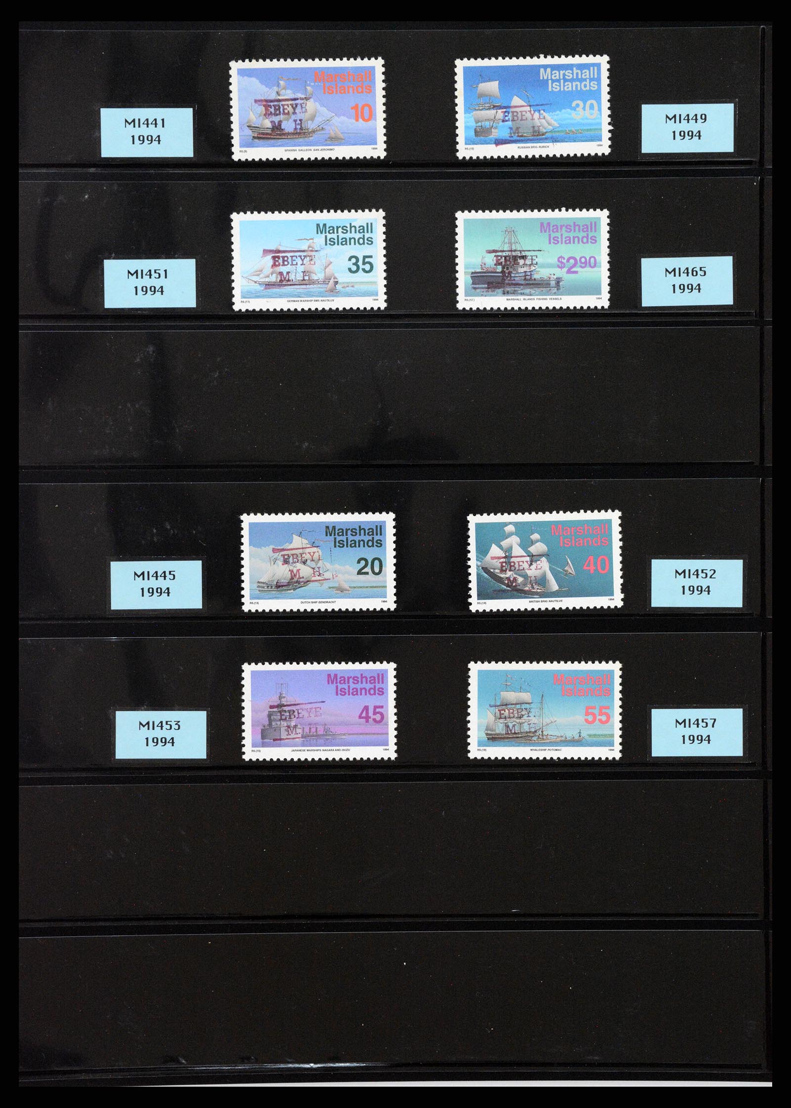 37736 005 - Stamp collection 37736 USA territories pre-cancels 1959-1995.