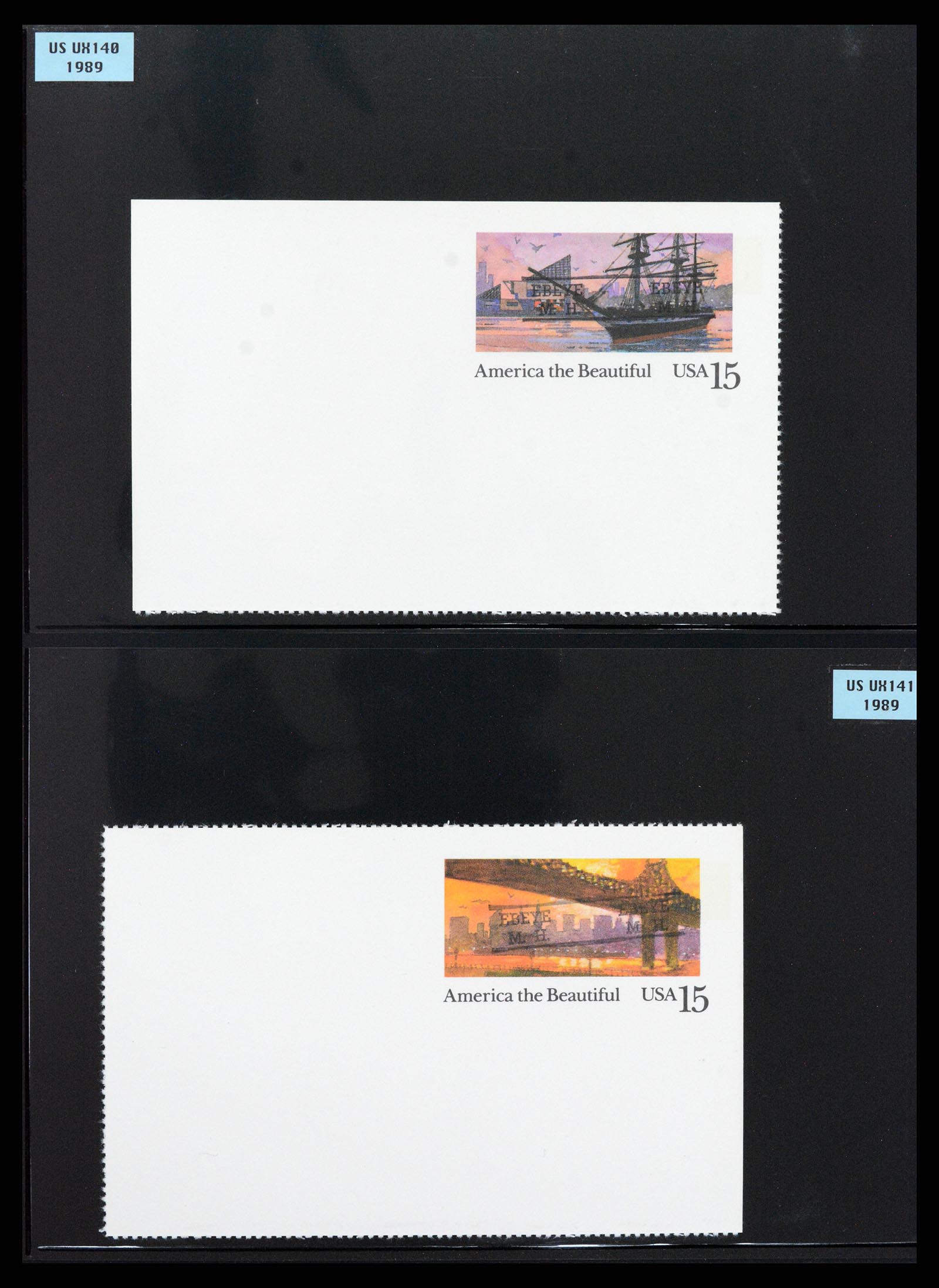 37736 024 - Stamp collection 37736 USA territories pre-cancels 1959-1995.