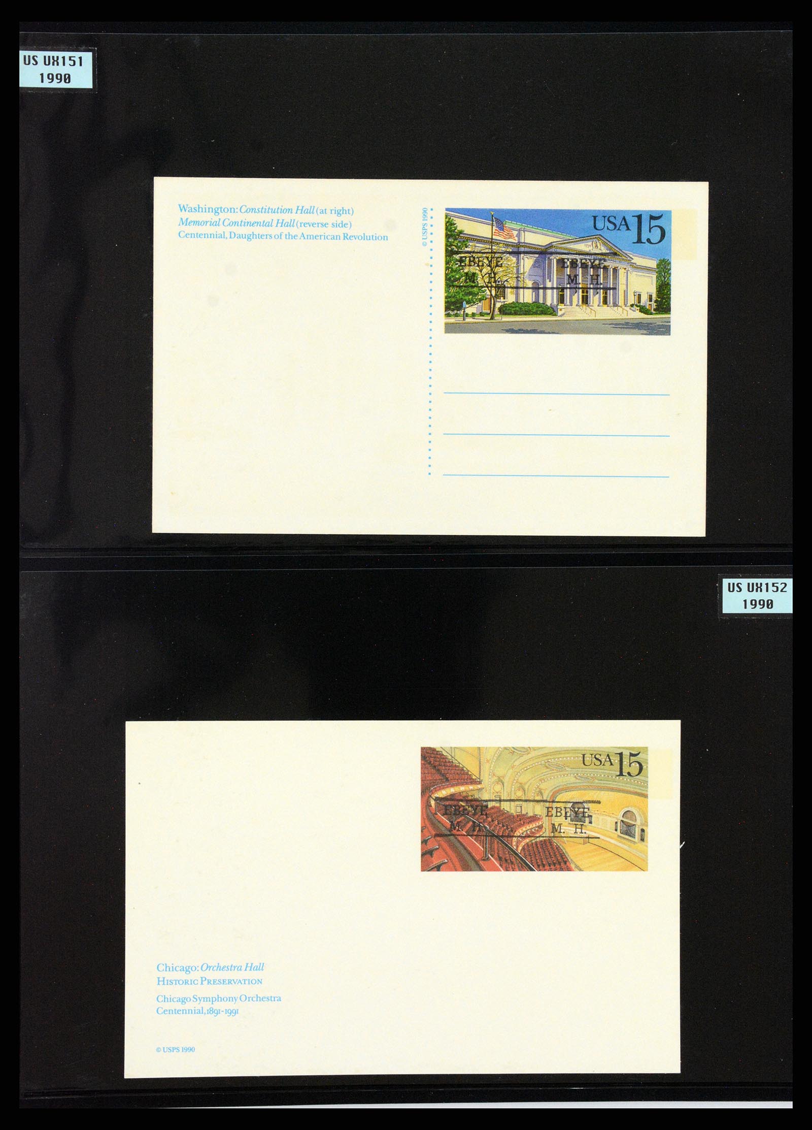37736 029 - Stamp collection 37736 USA territories pre-cancels 1959-1995.