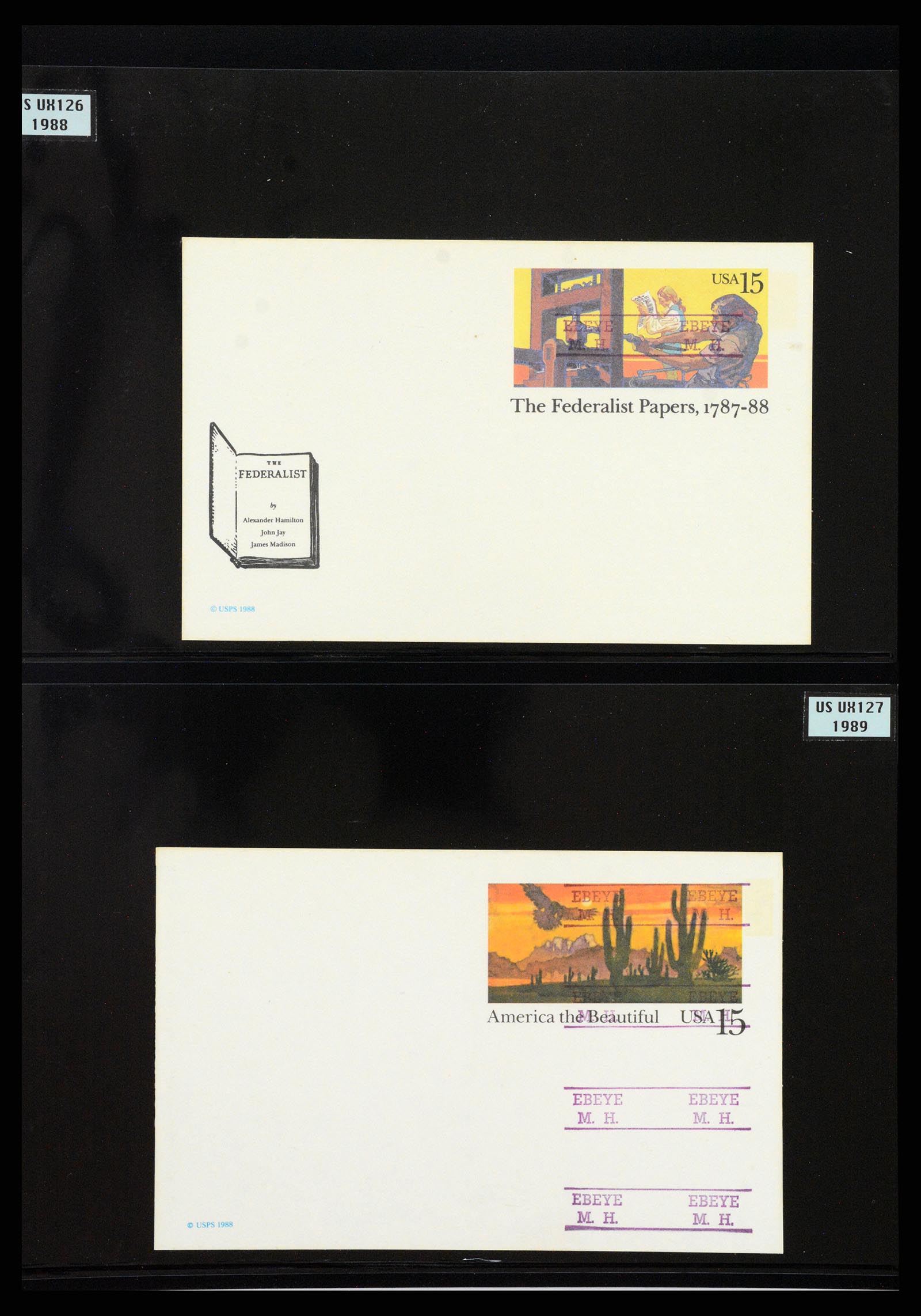 37736 045 - Stamp collection 37736 USA territories pre-cancels 1959-1995.