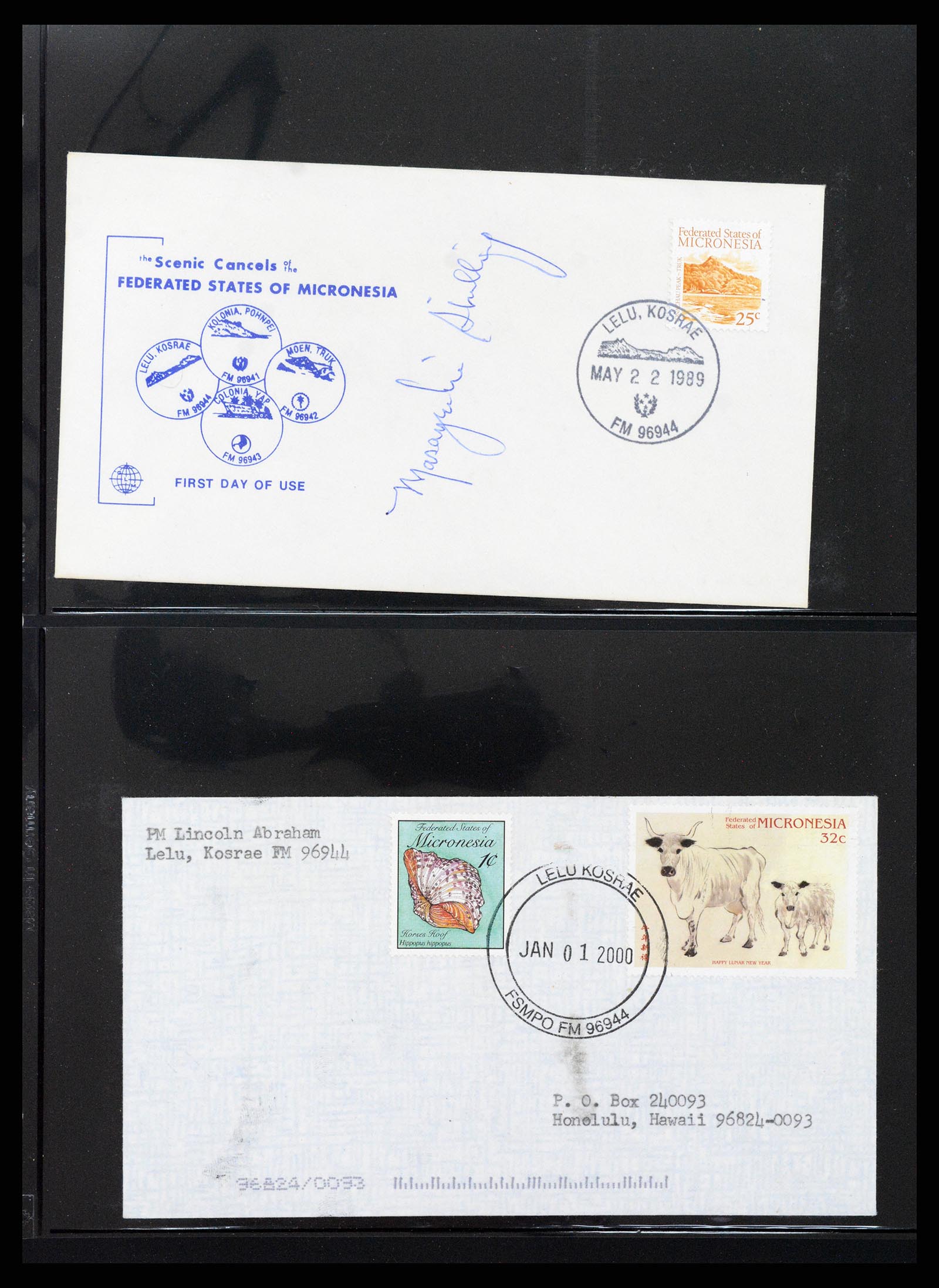 37736 504 - Stamp collection 37736 USA territories pre-cancels 1959-1995.