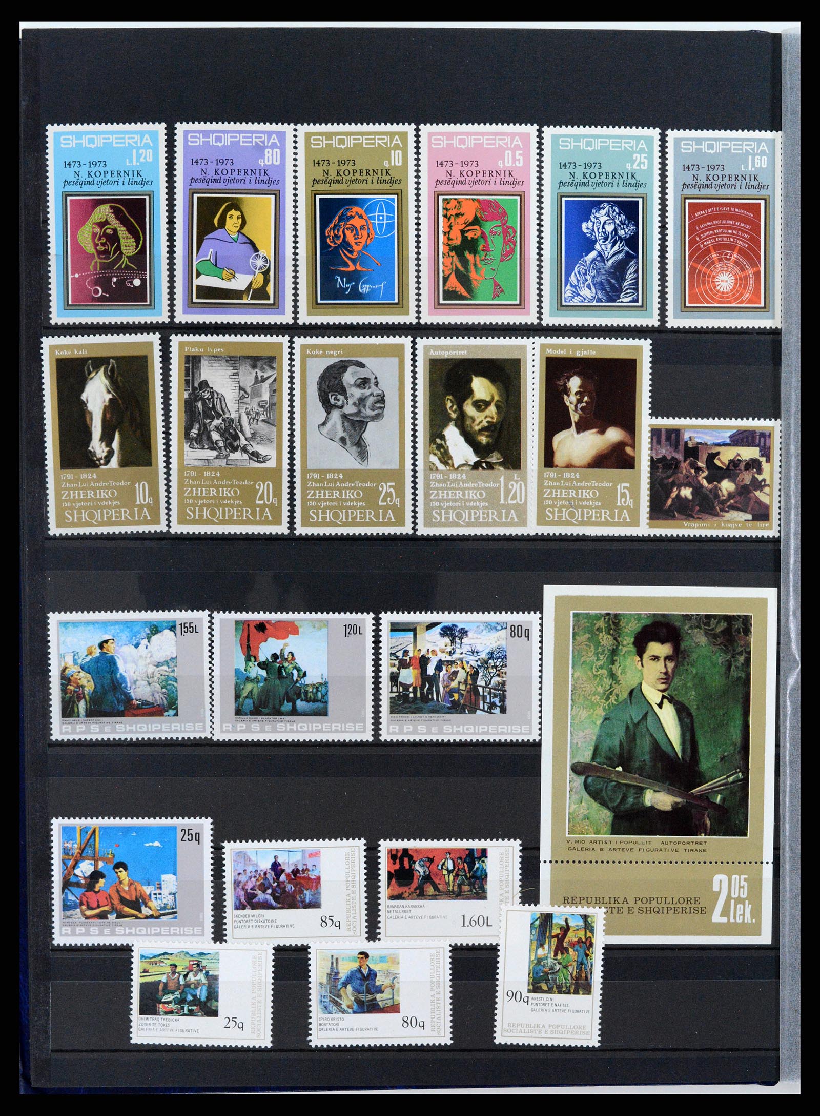37737 022 - Postzegelverzameling 37737 Motief Kunst 1950-2000.