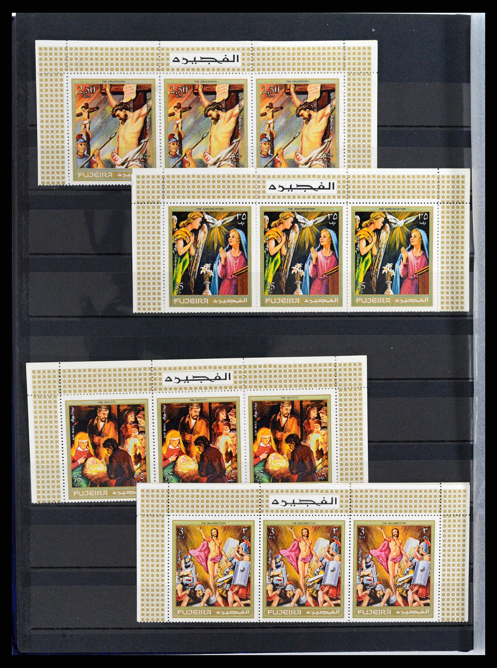37737 024 - Postzegelverzameling 37737 Motief Kunst 1950-2000.