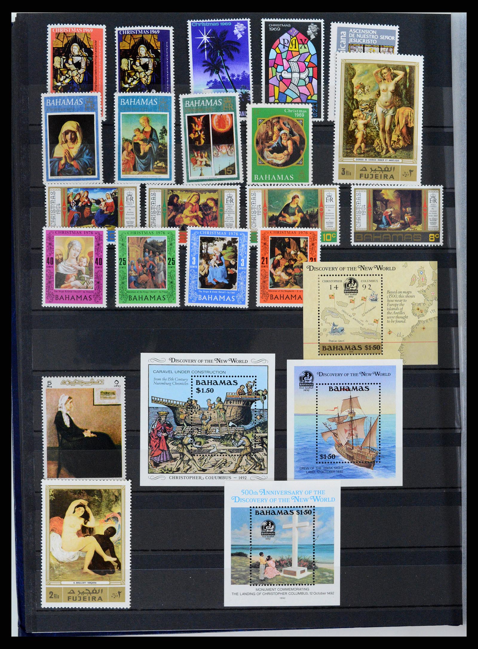 37737 026 - Postzegelverzameling 37737 Motief Kunst 1950-2000.