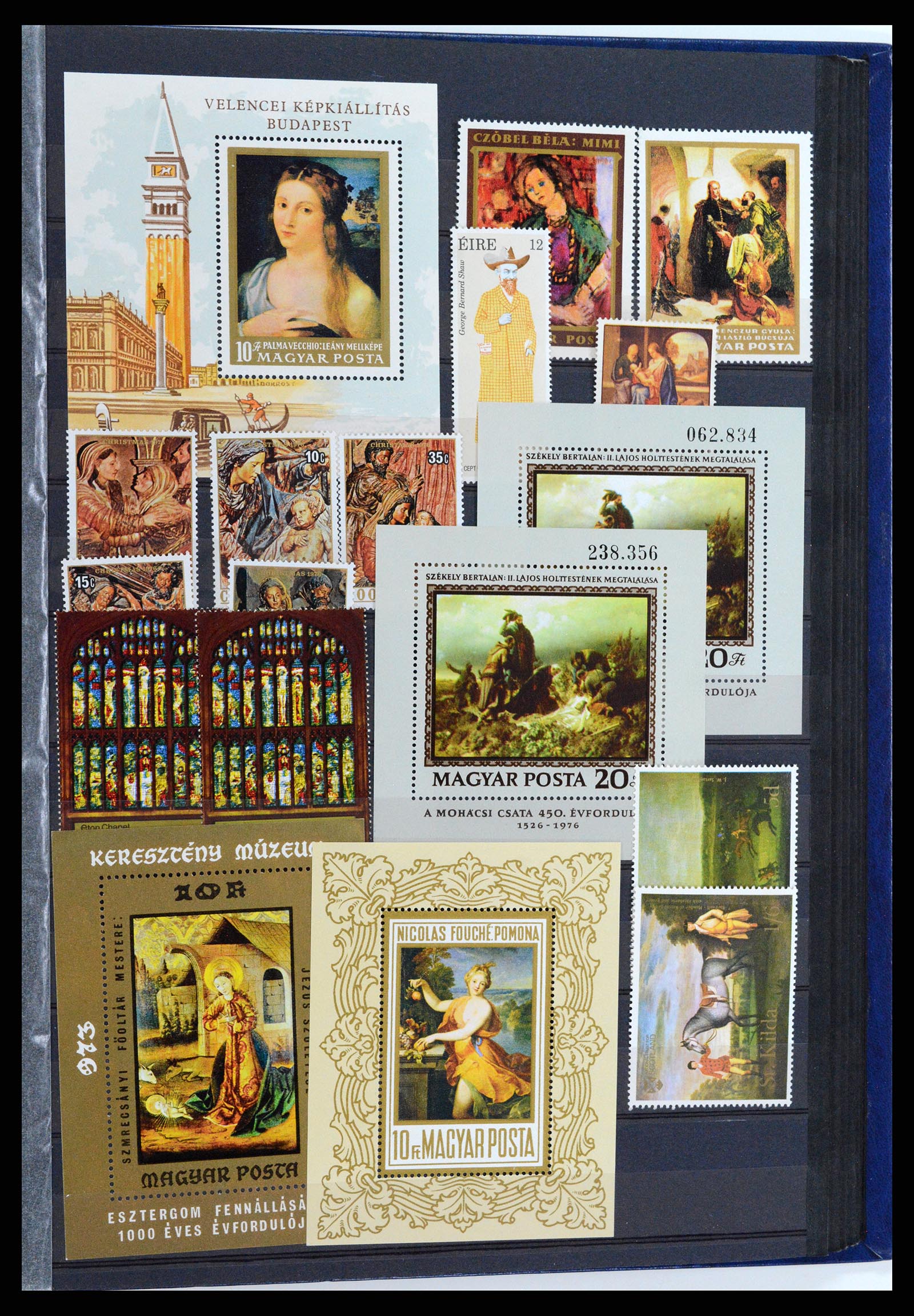 37737 085 - Stamp collection 37737 Thematics Art 1950-2000.