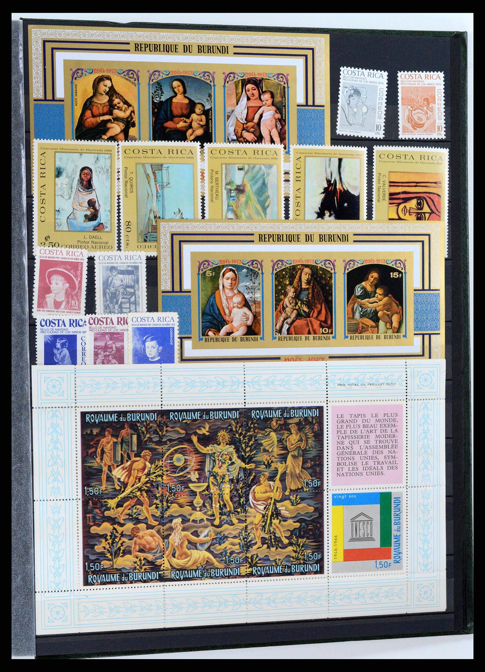 37737 259 - Stamp collection 37737 Thematics Art 1950-2000.