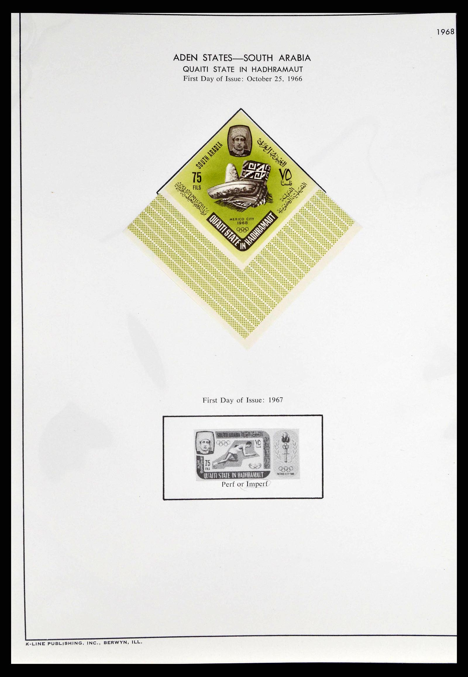 37738 0002 - Postzegelverzameling 37738 Olympische spelen 1920-1984.