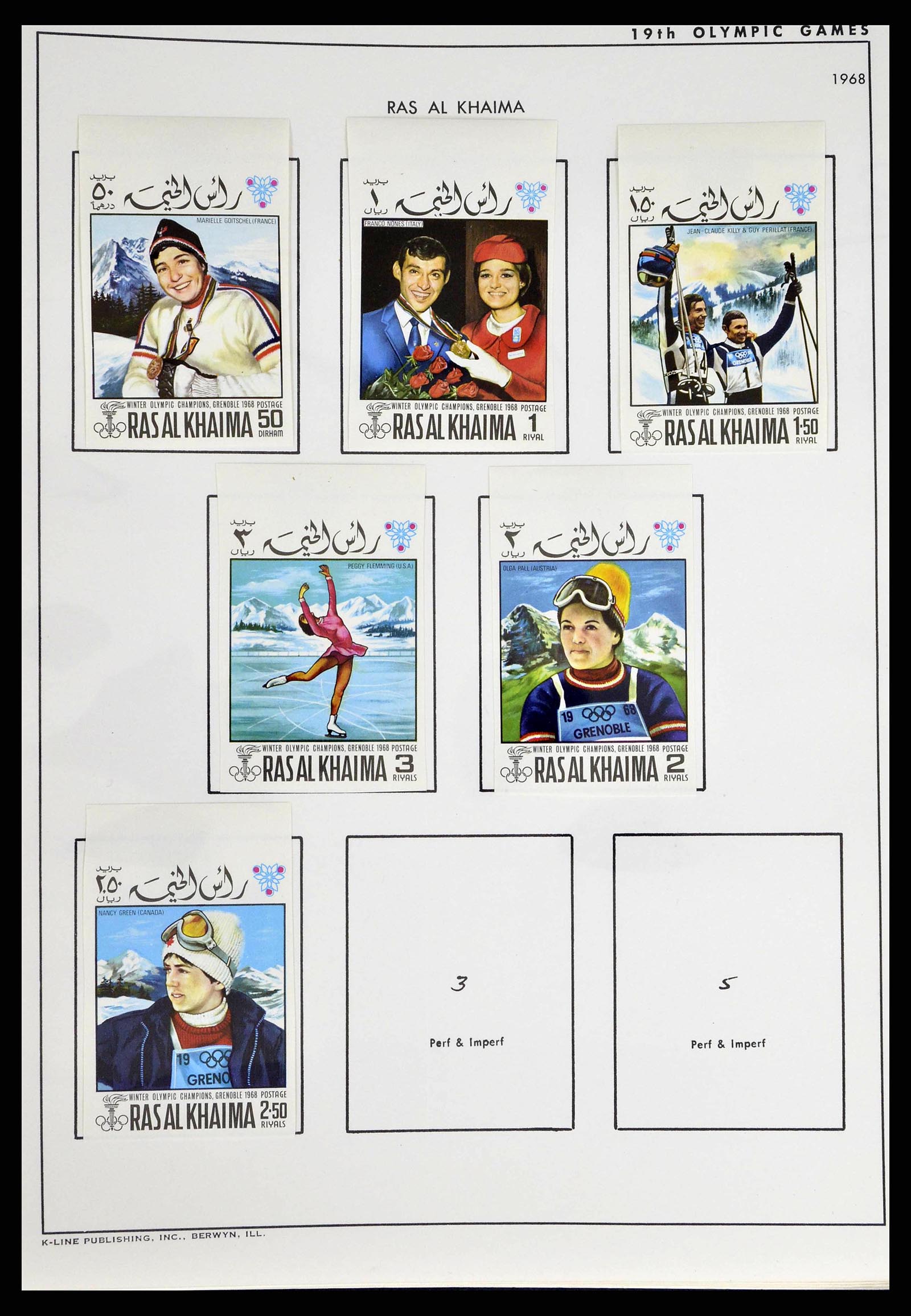37738 0010 - Postzegelverzameling 37738 Olympische spelen 1920-1984.