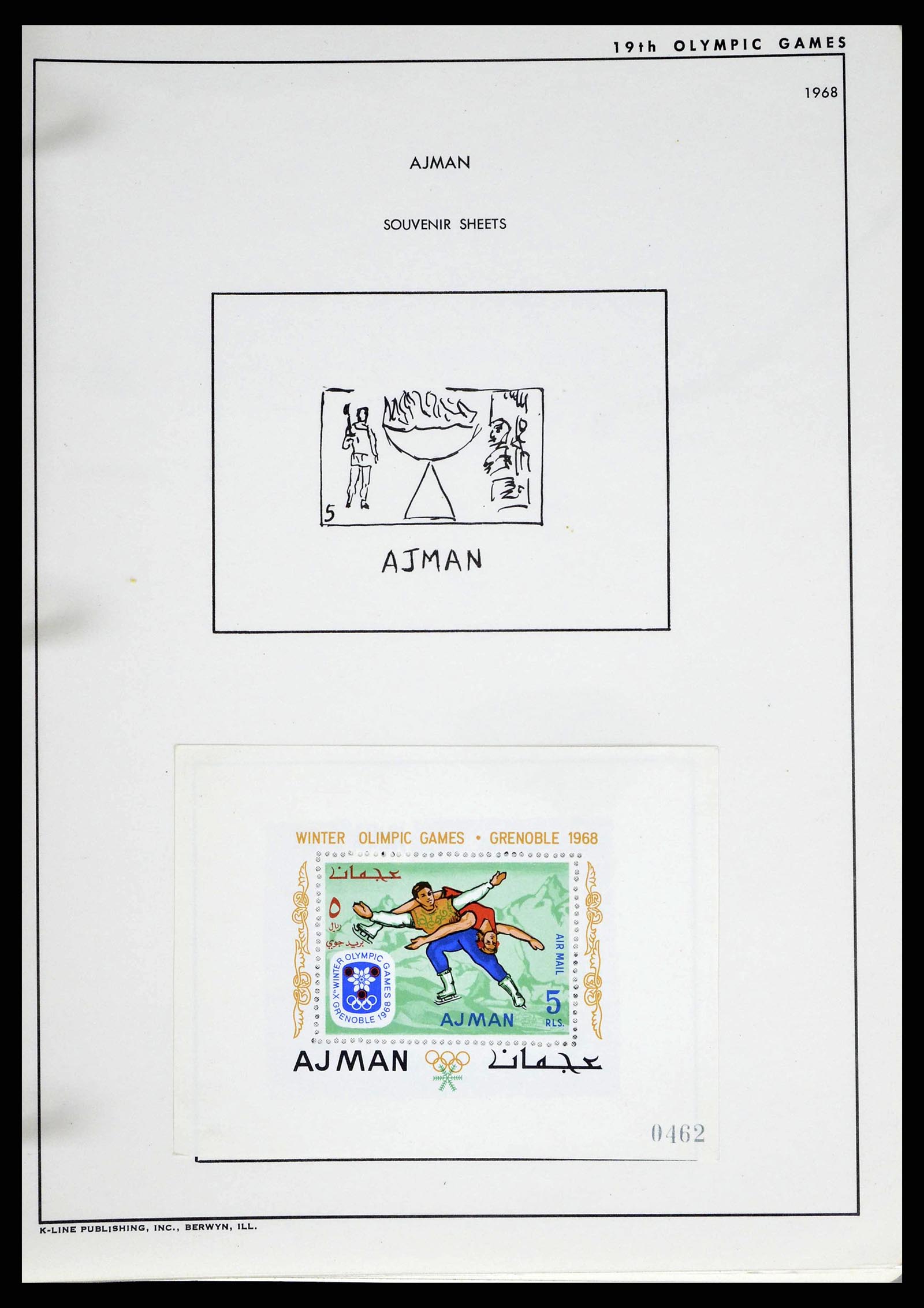 37738 0031 - Stamp collection 37738 Olympic Games 1920-1984.