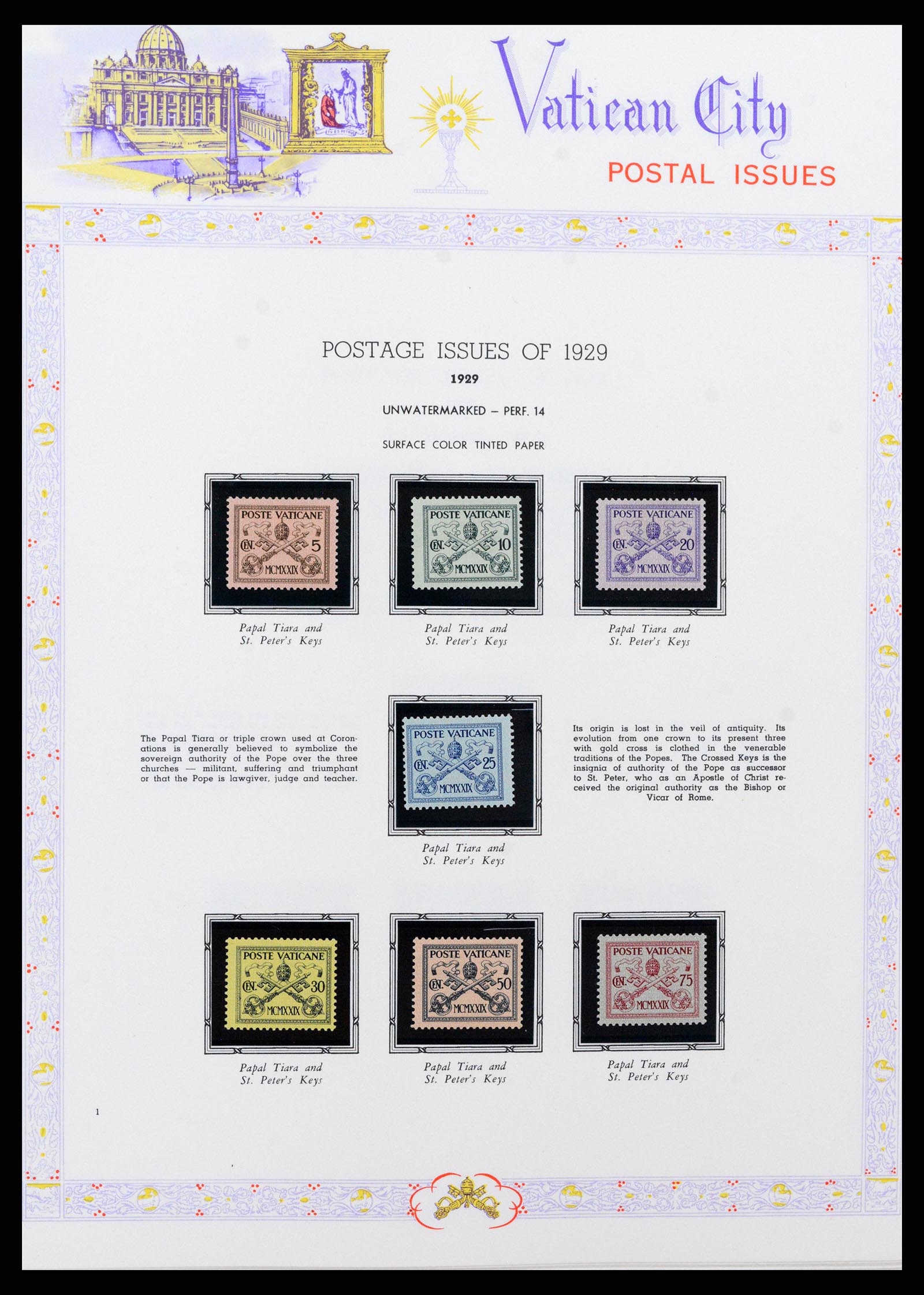37739 001 - Stamp collection 37739 Vatican complete collection 1929-2020!