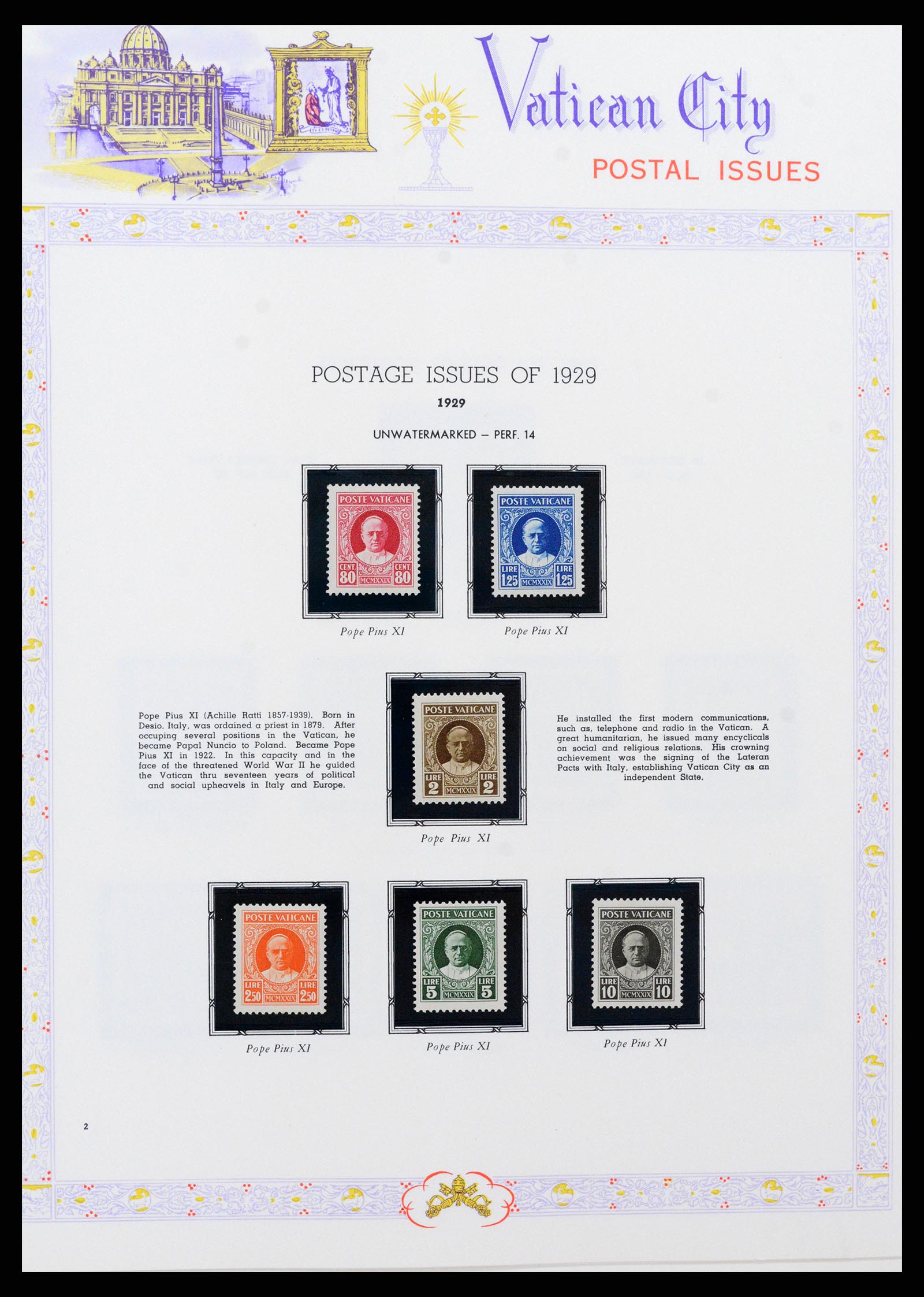 37739 002 - Postzegelverzameling 37739 Vaticaan complete collectie 1929-2020!!